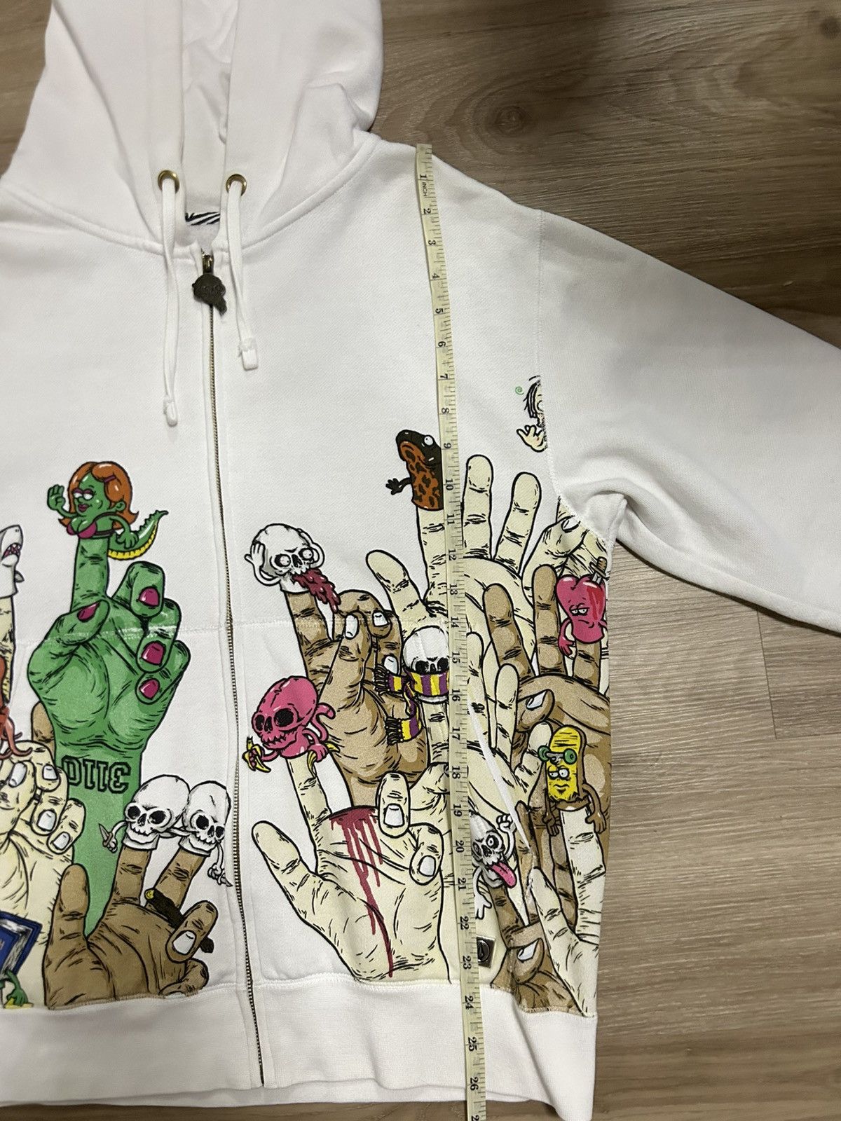 Beauty Beast 🔥RARE Volcom x Todd Bratrud "Artist Series" Zip Hoodie Size US S / EU 44-46 / 1 - 5 Thumbnail