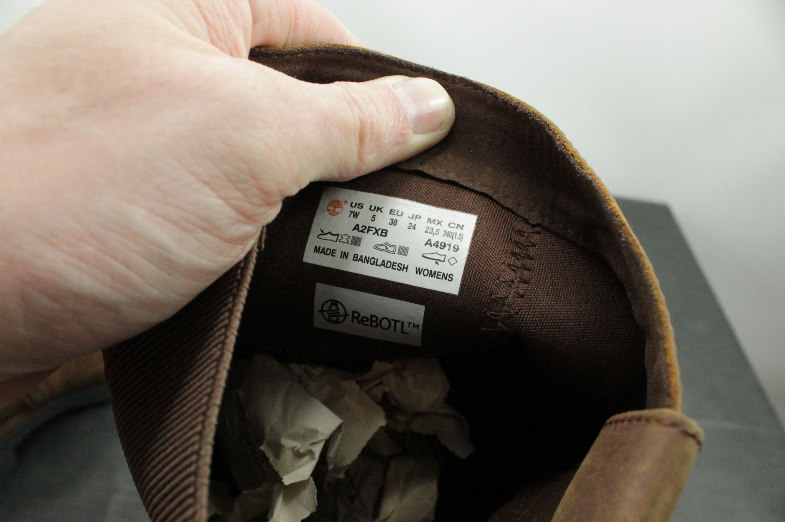 Timberland Timberland Graceyn Waterproof Leather Tall Brown Boot Size US 7 / IT 37 - 10 Thumbnail