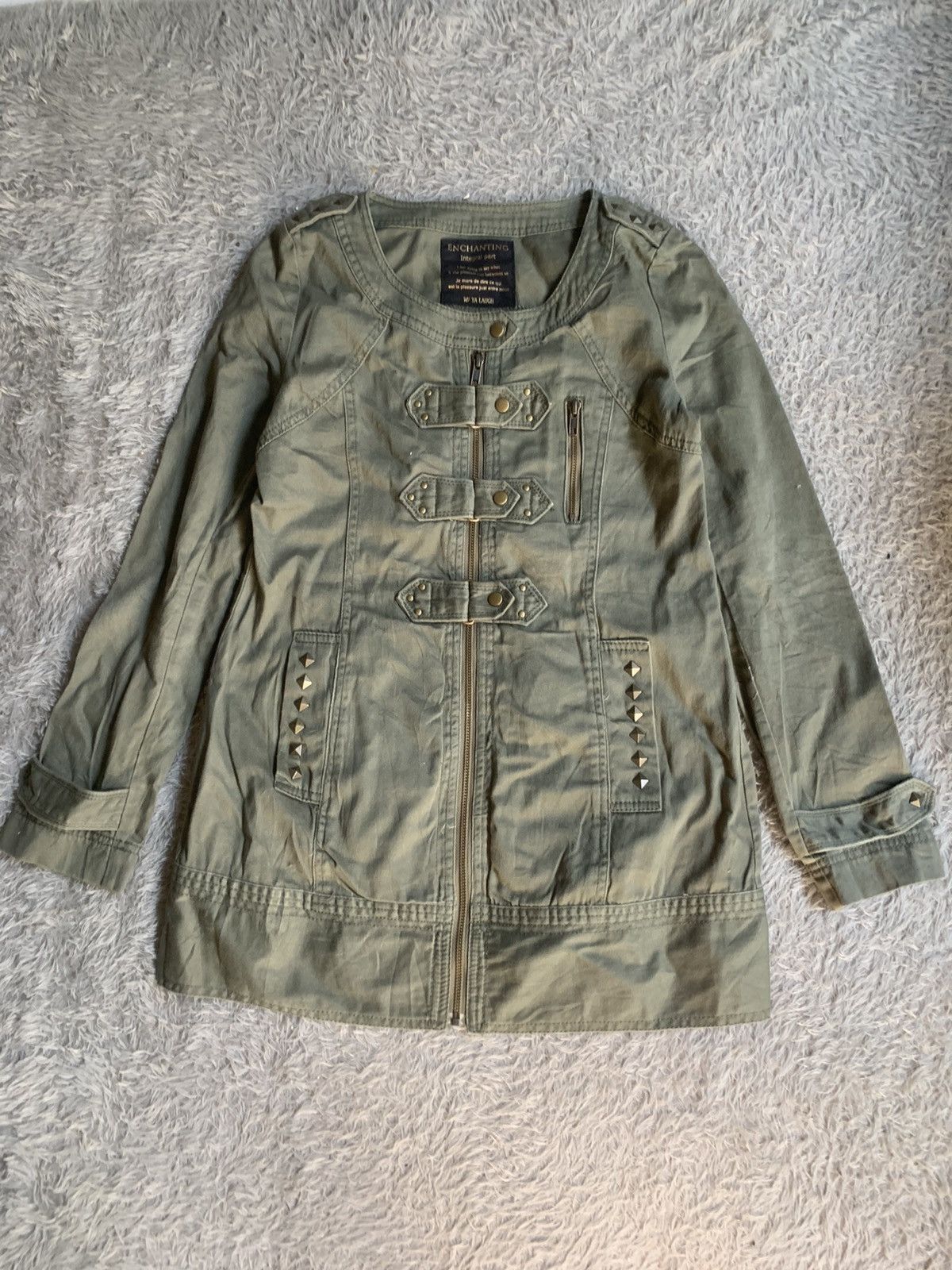 If Six Was Nine × Japanese Brand × Le Grande Bleu (L.G.B.) Vintage Enchanting Integral Part Bondage Jacket Size XS / US 0-2 / IT 36-38 - 1 Thumbnail