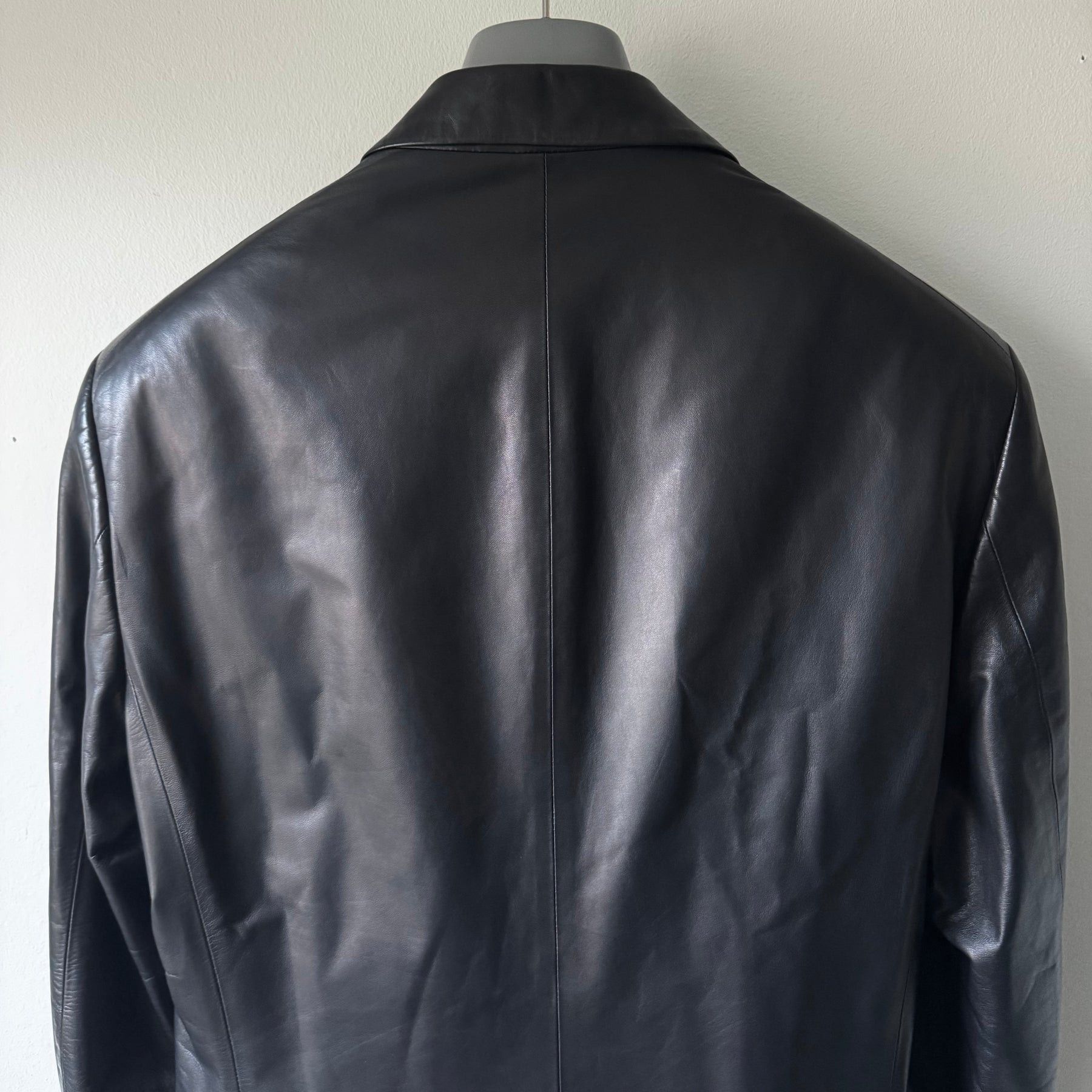 Jil Sander raf simons era lamb leather blazer jacket Size US M / EU 48-50 / 2 - 6 Thumbnail