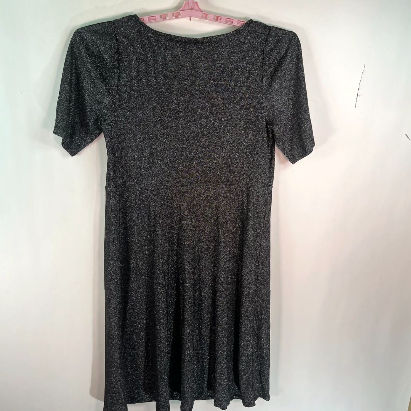 Vintage Who What Wear Womens Boat Neck Gray Metallic Sweater Dress 1X NWT Size XL / US 12-14 / IT 48-50 - 7 Thumbnail