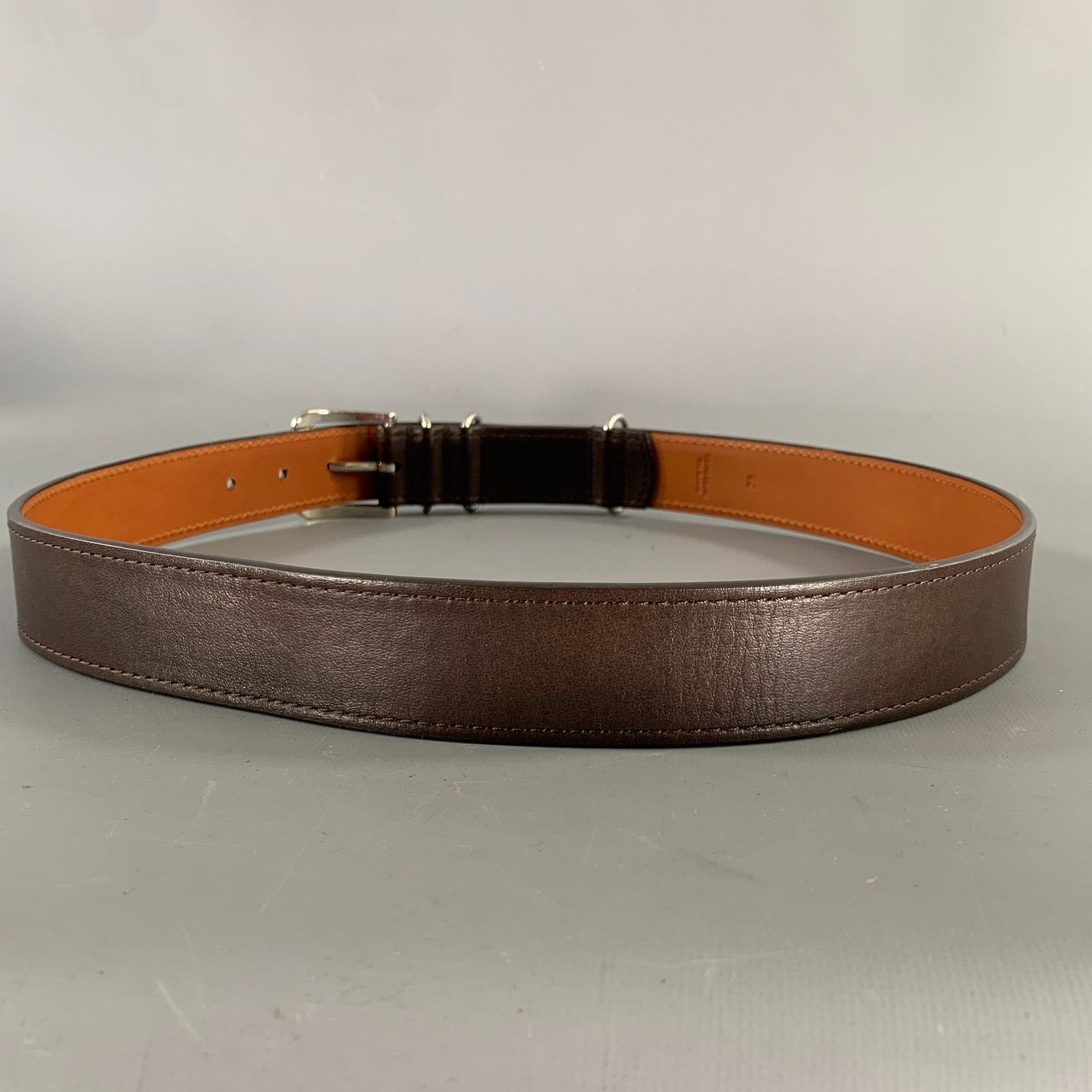 Shinola SHINOLA Size 36 Black Leather Belt Size 36 - 3 Thumbnail