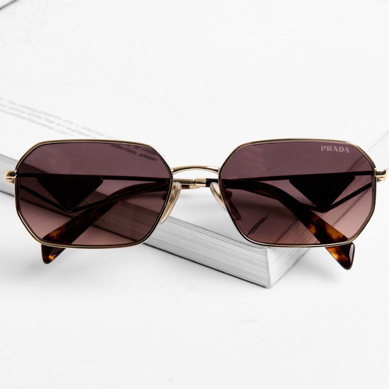 Prada PRADA 0PR A51S ZVN50C SUNGLASSES Size ONE SIZE - 6 Thumbnail