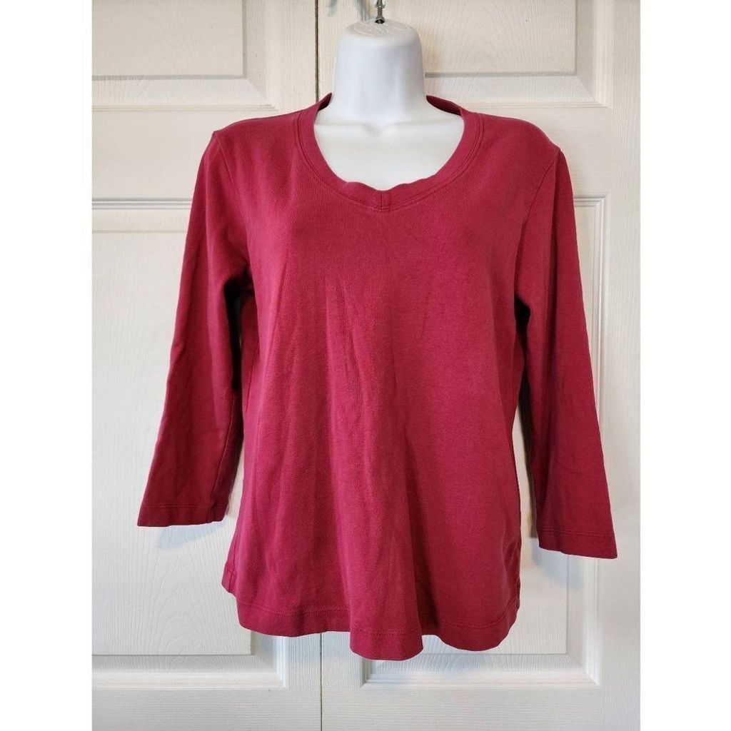 Chicos Chico's Fushia Tshirt Size XS / US 0-2 / IT 36-38 - 2 Thumbnail