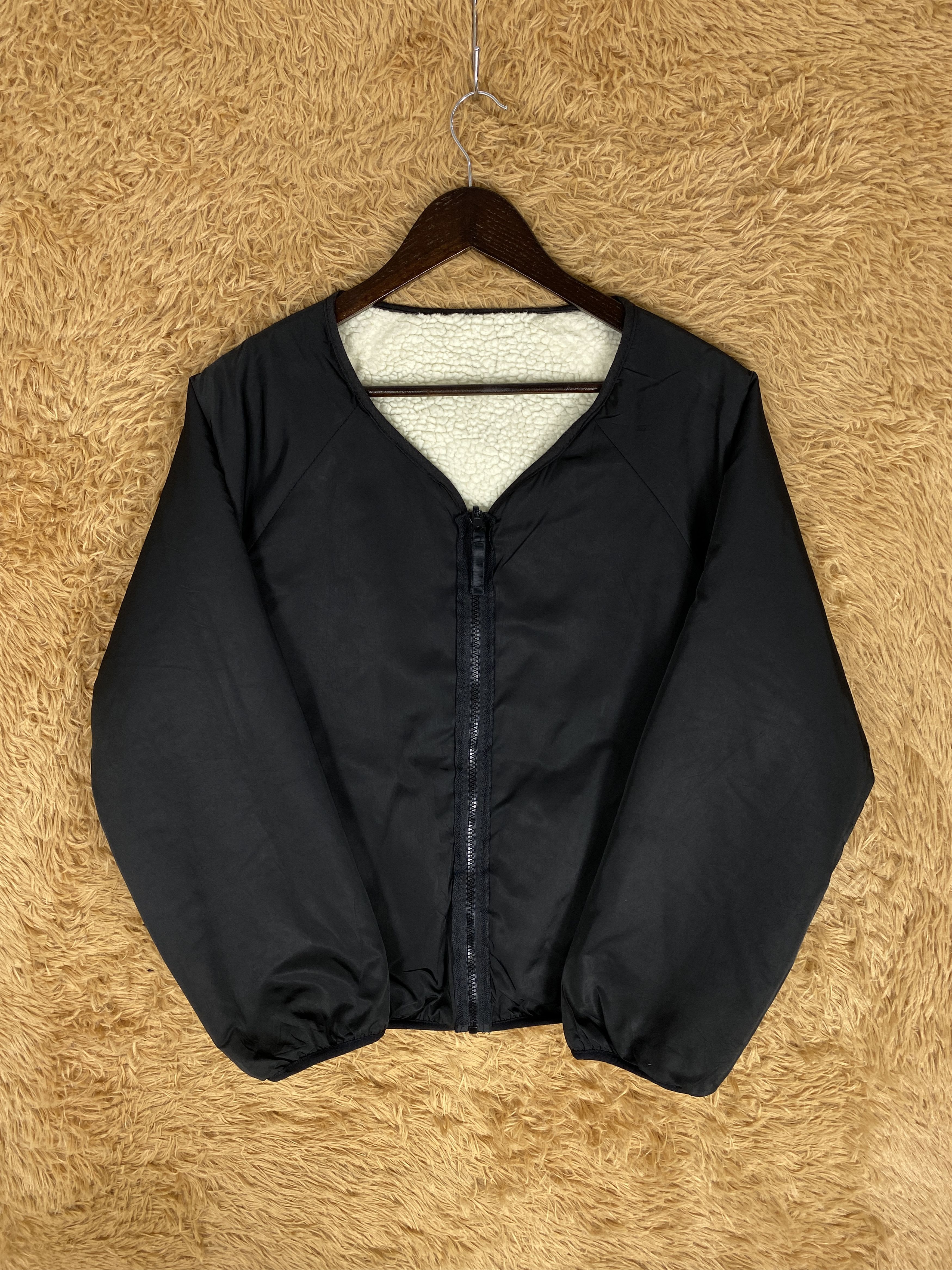 Japanese Brand Vintage Ingni Sherpa Reversible Jacket Size US L / EU 52-54 / 3 - 8 Thumbnail