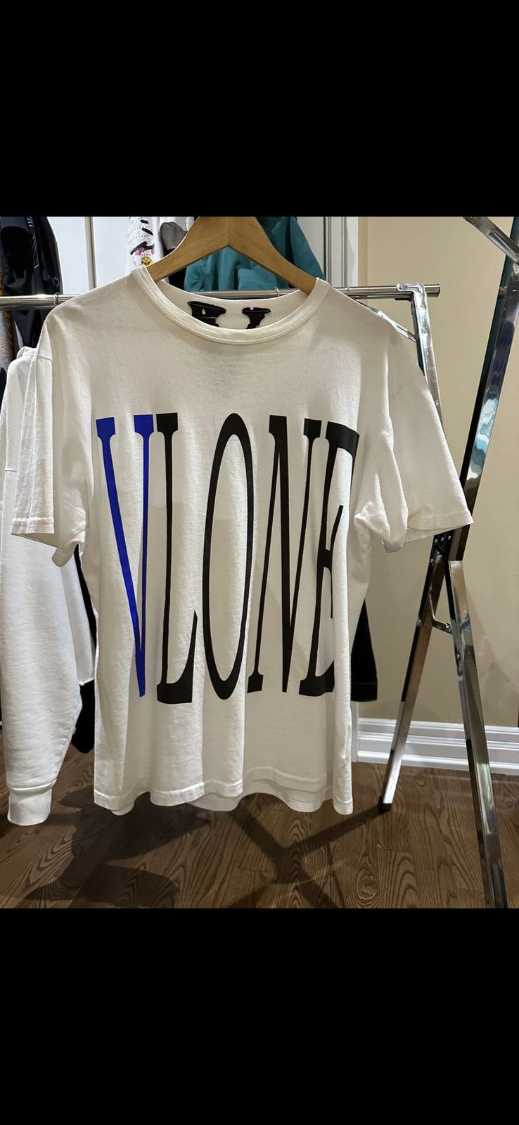 image of Vlone Staple T-Shirts in White, Men's (Size Small)