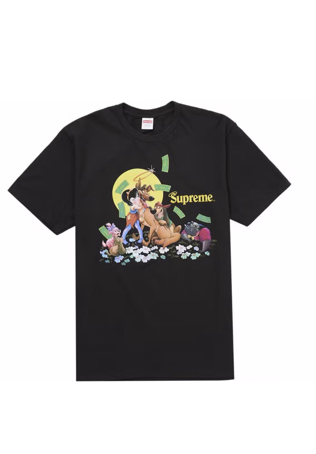 Supreme Supreme All dogs go to heaven tee (S) (Black) Size US S / EU 44-46 / 1 - 1 Thumbnail