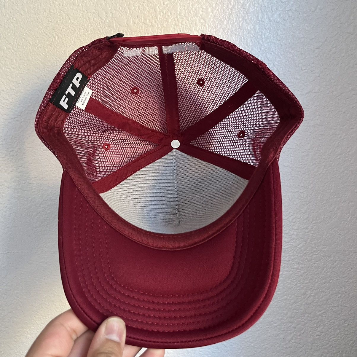 Fuck The Population 2025’ Fuck The Population FTP OG Logo Foam Trucker Hat O/S Size ONE SIZE - 6 Thumbnail