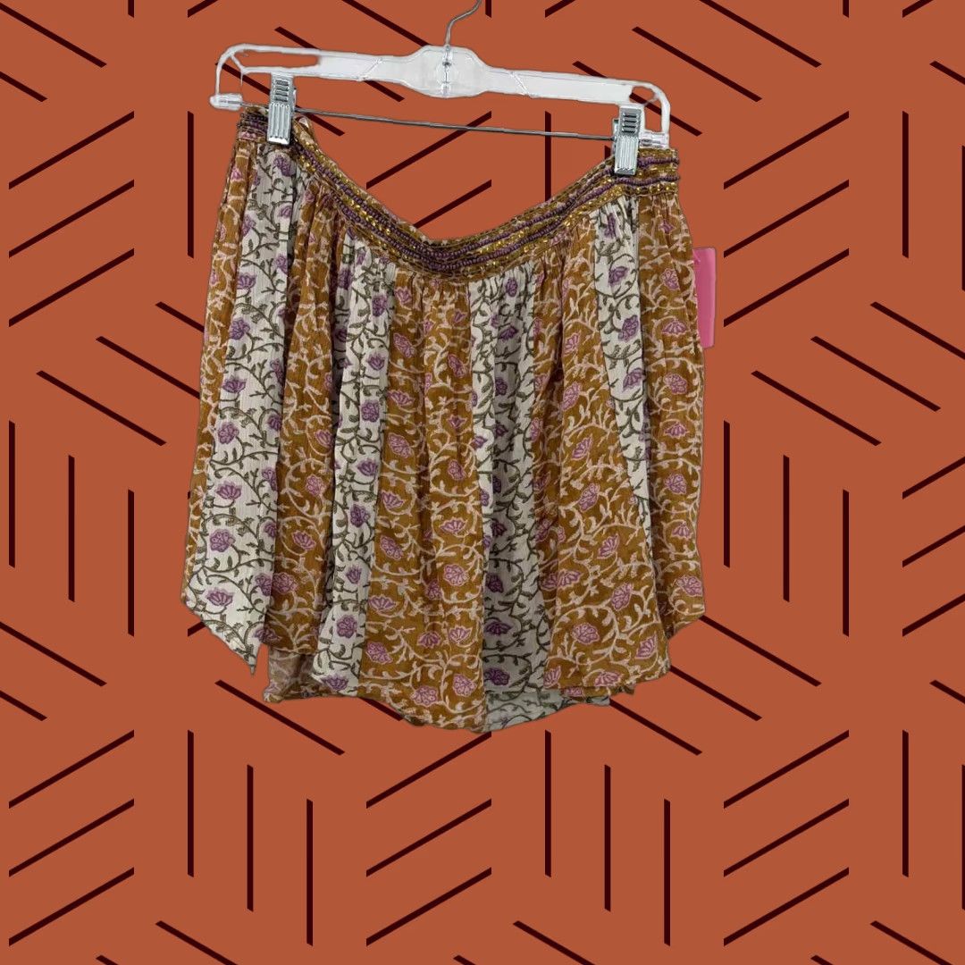 Vintage Pre-Owned Pull & Bear Tan Size XL Mini Skirt Size 40" / US 18 - 1 Thumbnail