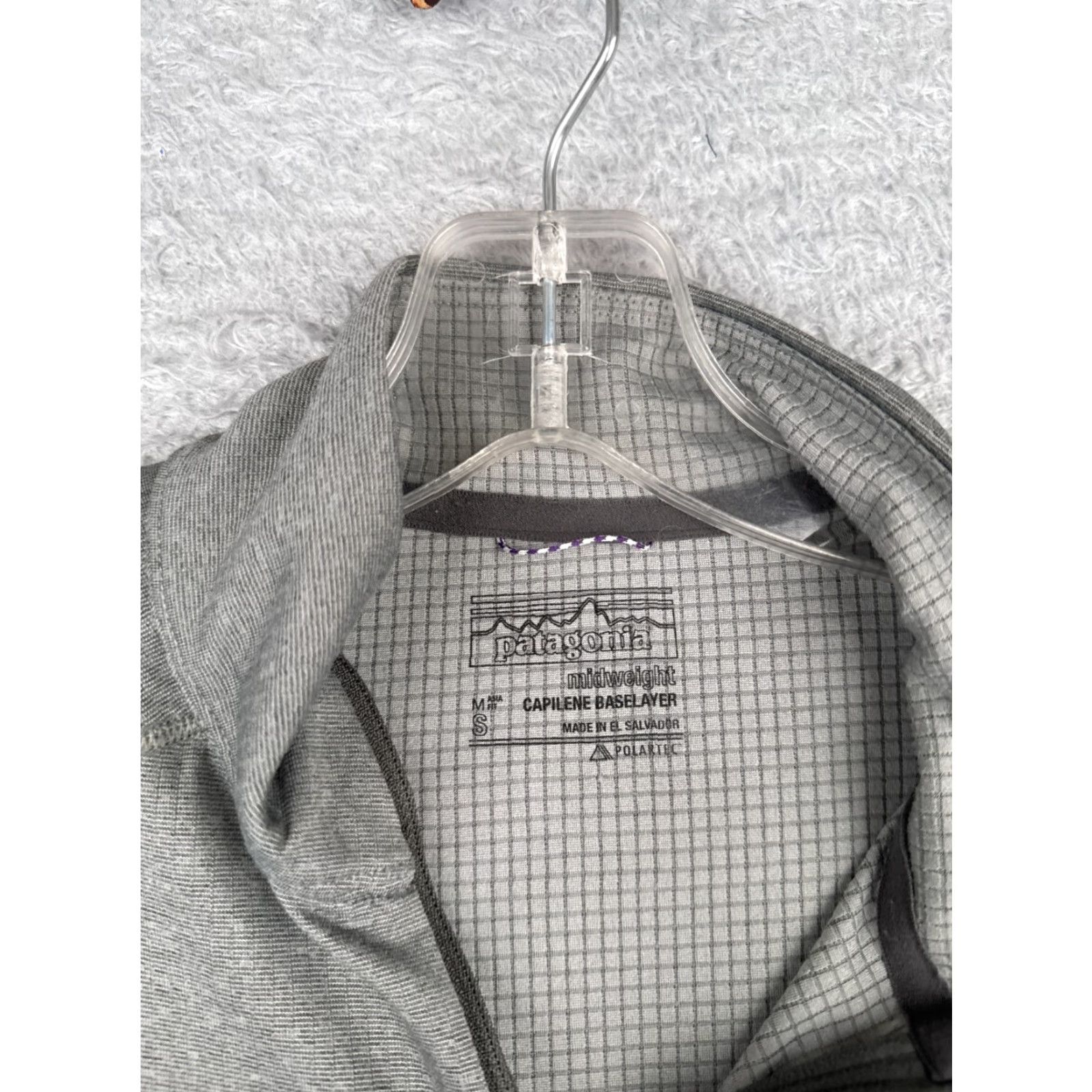 Patagonia Patagonia Shirt Men Small Gray Capilene Midweight 1/4 Zip Polyester Long Sleeve Size US S / EU 44-46 / 1 - 6 Thumbnail
