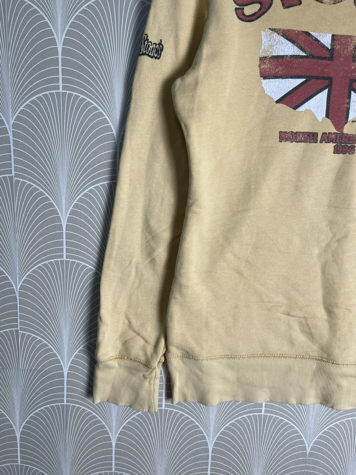 Band Tees × The Rolling Stones × Vintage VINTAGE THE ROLLING STONES TOUR 1996 HOODIE SWEATER Size S / US 4 / IT 40 - 15 Thumbnail