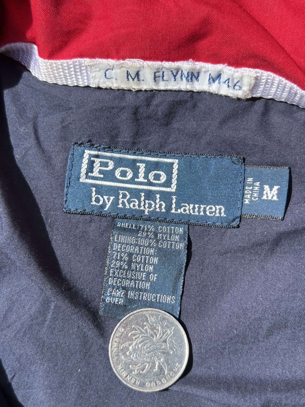 Polo Ralph Lauren VINTAGE POLO 90s RALPH LAUREN RL67 YACHTING JACKET -size M Size US M / EU 48-50 / 2 - 13 Thumbnail