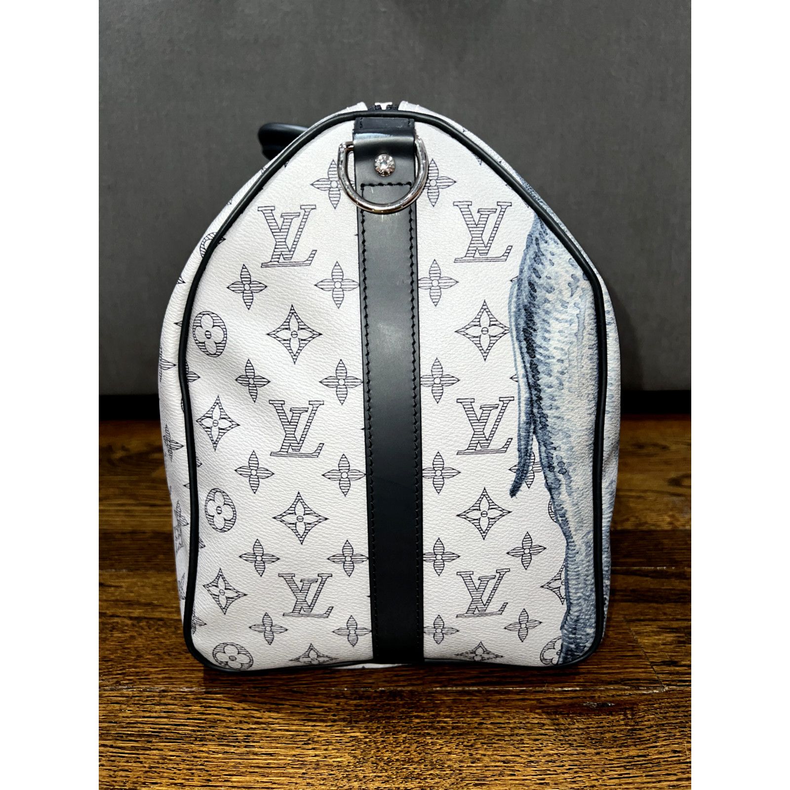 Louis Vuitton Louis Vuitton Keepall Bandouliere Elephant Travel Bag Size ONE SIZE - 9 Thumbnail