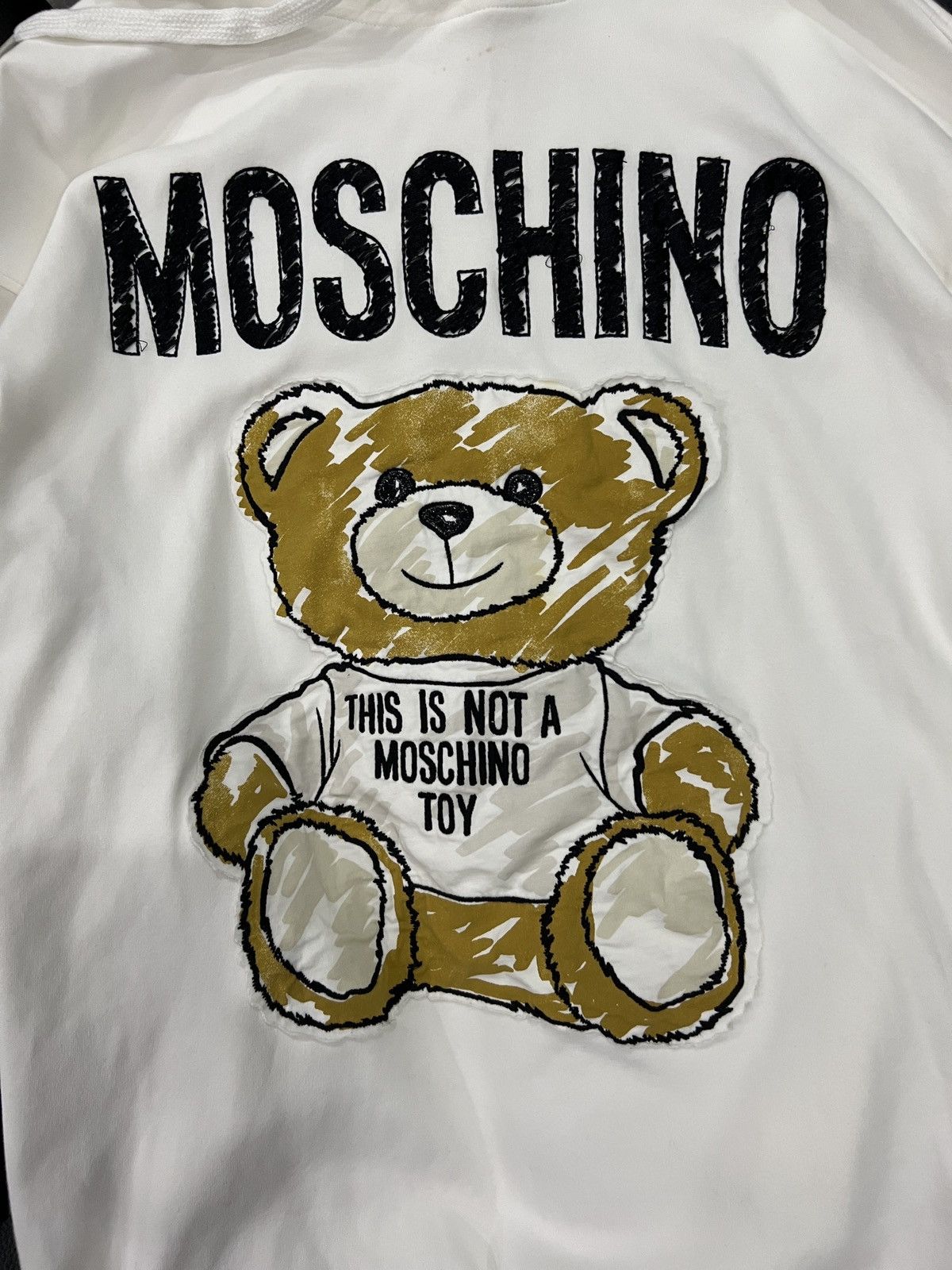 Moschino Moschino Teddy Bear Long Sweatshirt Size XS / US 0-2 / IT 36-38 - 4 Thumbnail