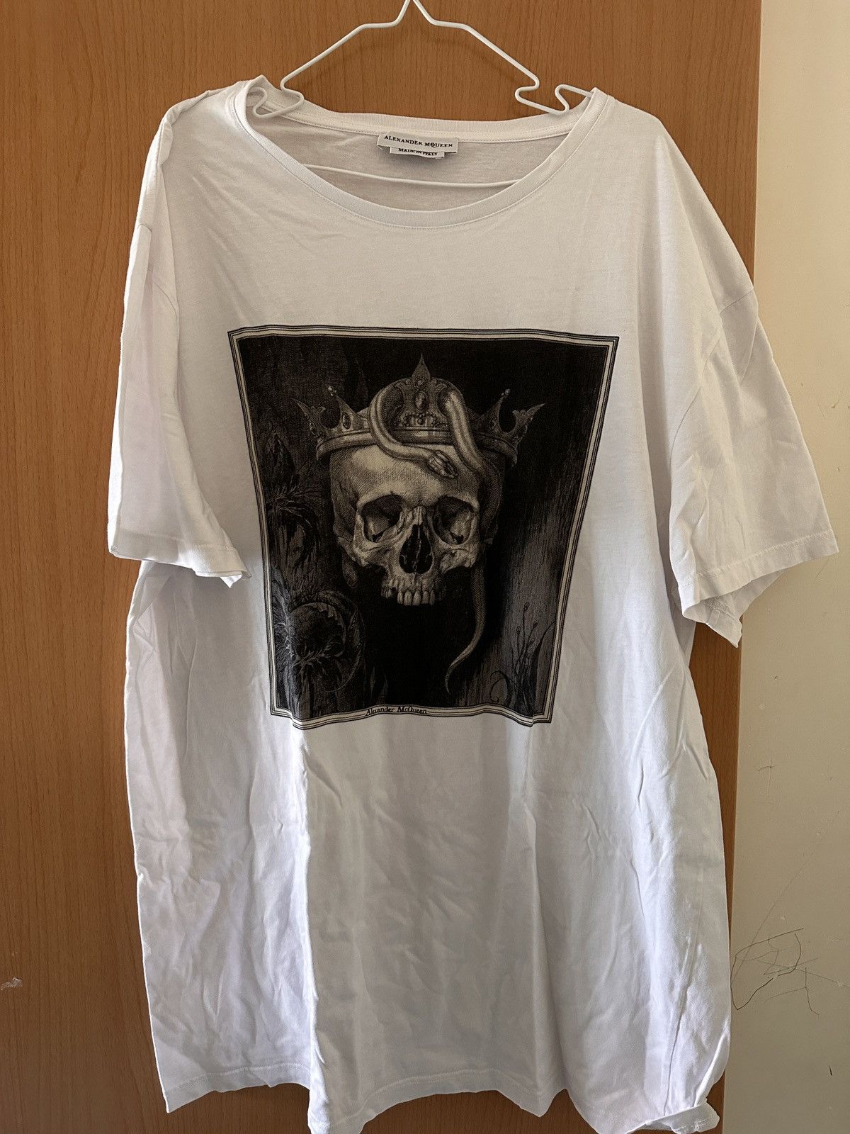 Alexander McQueen McQueen signature skull tee Size US XL / EU 56 / 4 - 1 Thumbnail