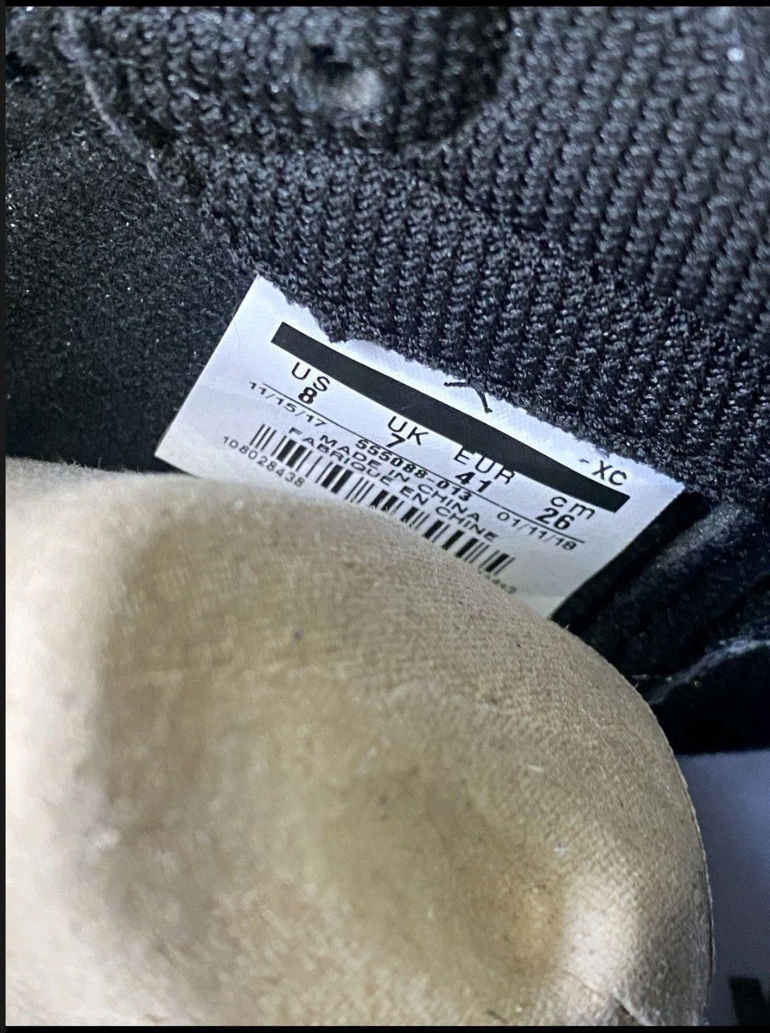 Jordan Brand Jordan 1 Retro High OG Shadow 2018 Size 8 DS OG Box Size US 8 / EU 41 - 7 Thumbnail