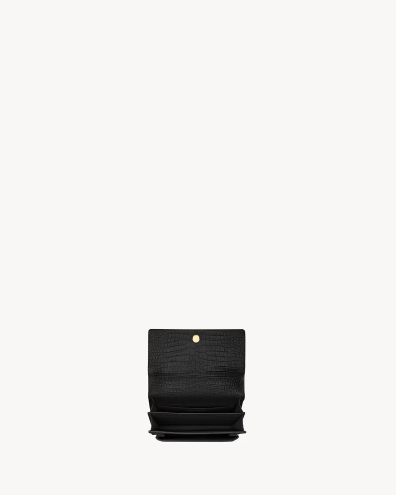 Saint Laurent Paris o1b1hav110125 Size: OS / Large Shoulder Bag Leather in Black Size ONE SIZE - 6 Thumbnail