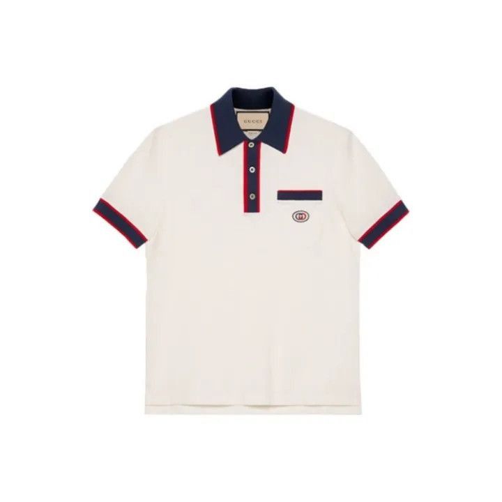Gucci Gucci Gucci Striped Double G Cotton Polo Shirt -2506 Size US M / EU 48-50 / 2 - 1 Thumbnail