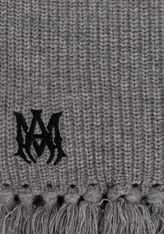 Amiri o1mle0325 Size: OS / MA Scarf In Grey Size ONE SIZE - 3 Thumbnail