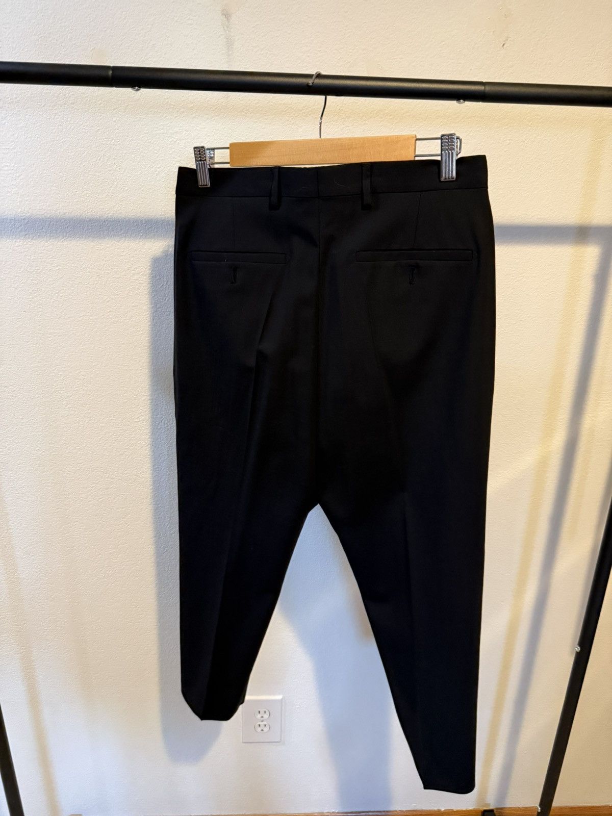 Rick Owens Black Astaire Pants Size US 32 / EU 48 - 2 Thumbnail