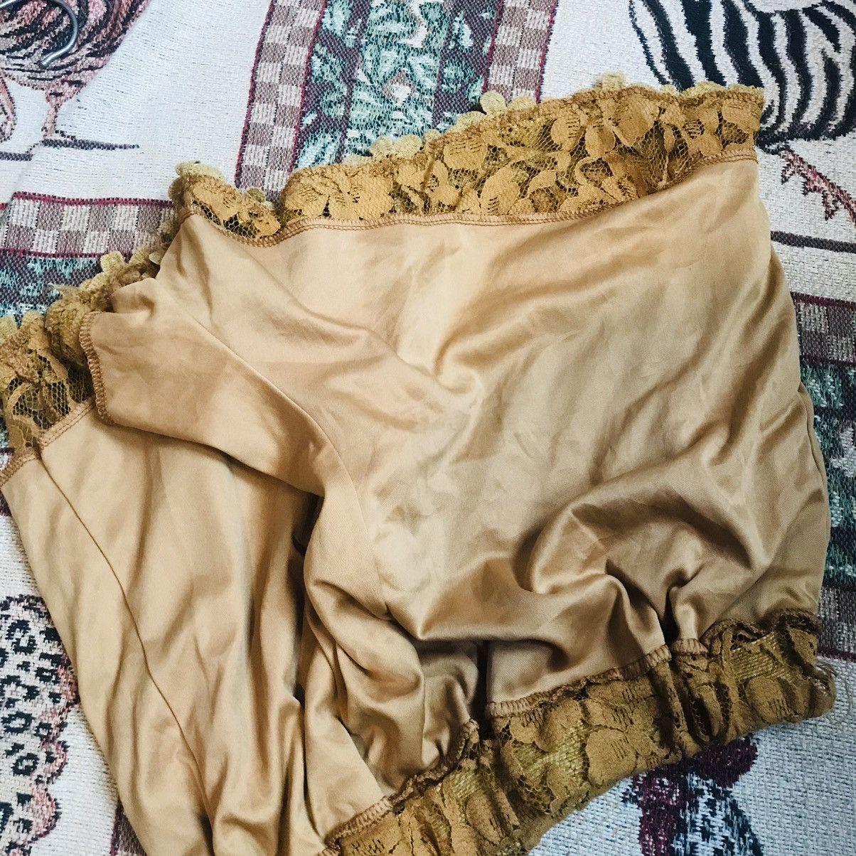 Japanese Brand × Vintage Japanese Floral Lace Short Size 29" - 5 Thumbnail