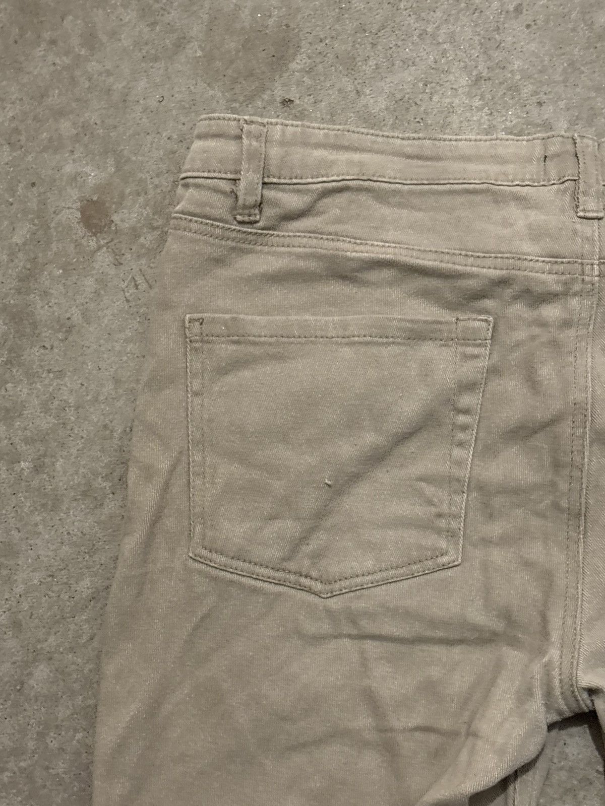 Vintage Vintage Y2K Bluenotes Men's Denim Beige Skinny Fit Shorts Size US 34 / EU 50 - 6 Thumbnail