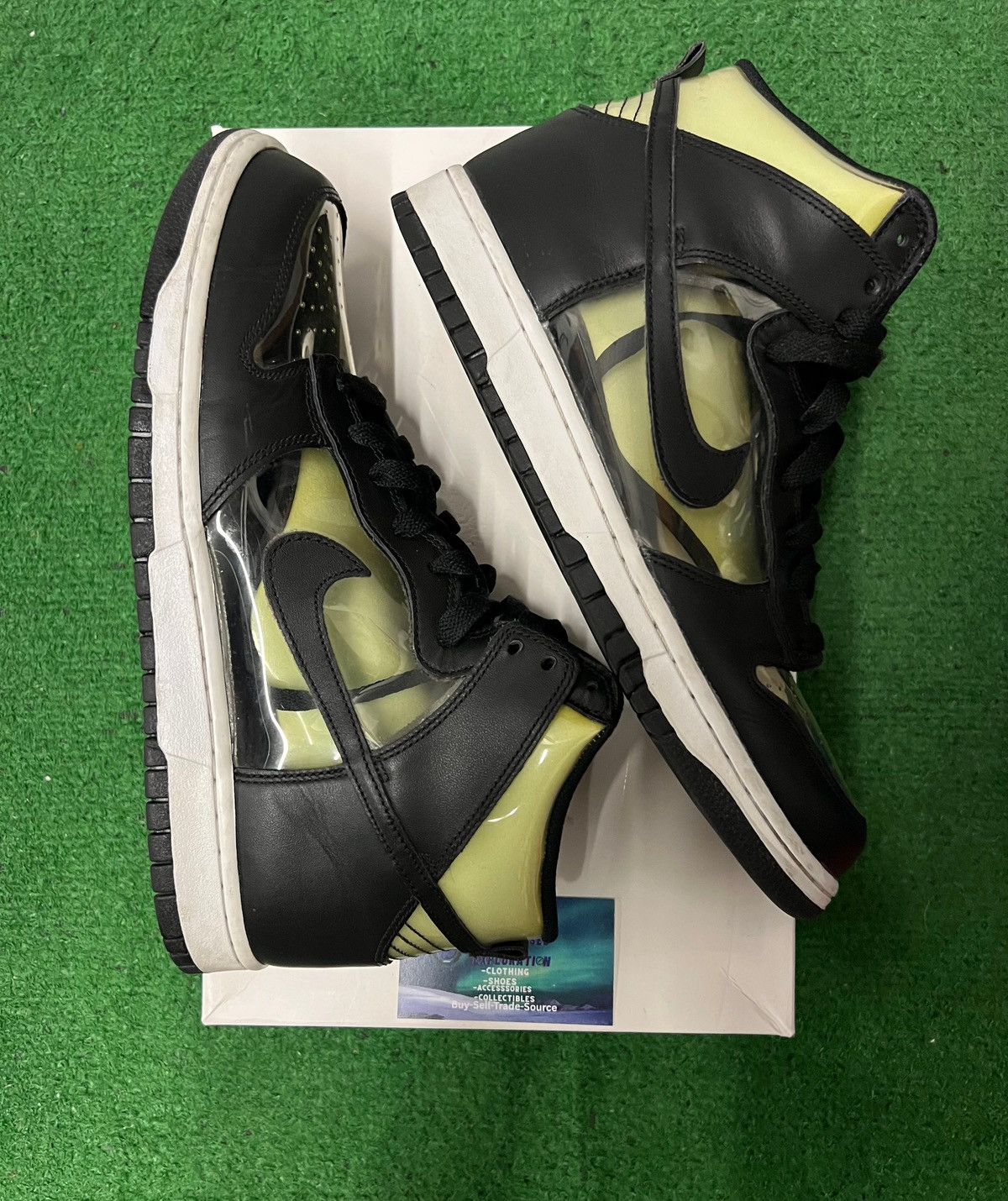 Comme des Garcons × Nike Nike x Comme Des Garçons Clear Dunk High Size US 11 / EU 44 - 3 Thumbnail