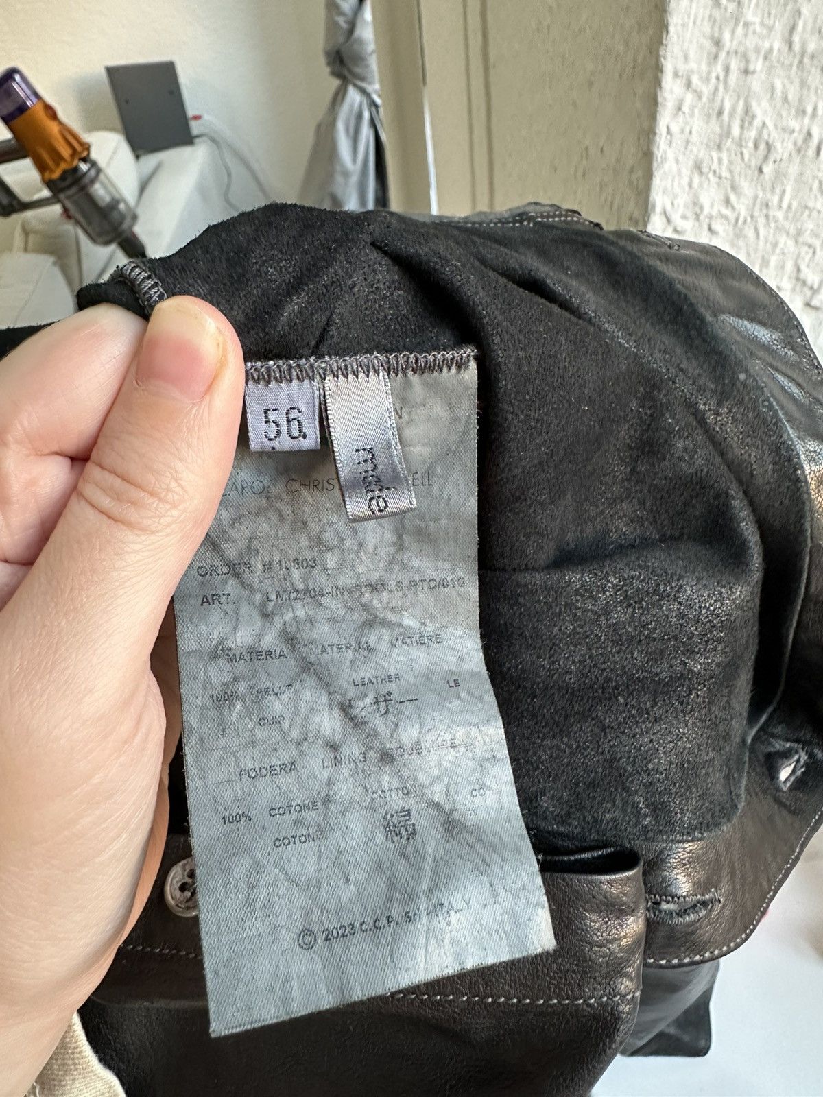Carol Christian Poell CCP kangaroo leather shirt, Carol Christian Poell Size US XL / EU 56 / 4 - 14 Thumbnail