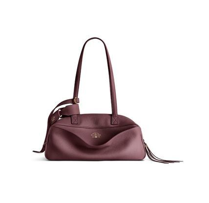 Balenciaga carrie bowling bag small burgundy Size ONE SIZE - 1 Thumbnail