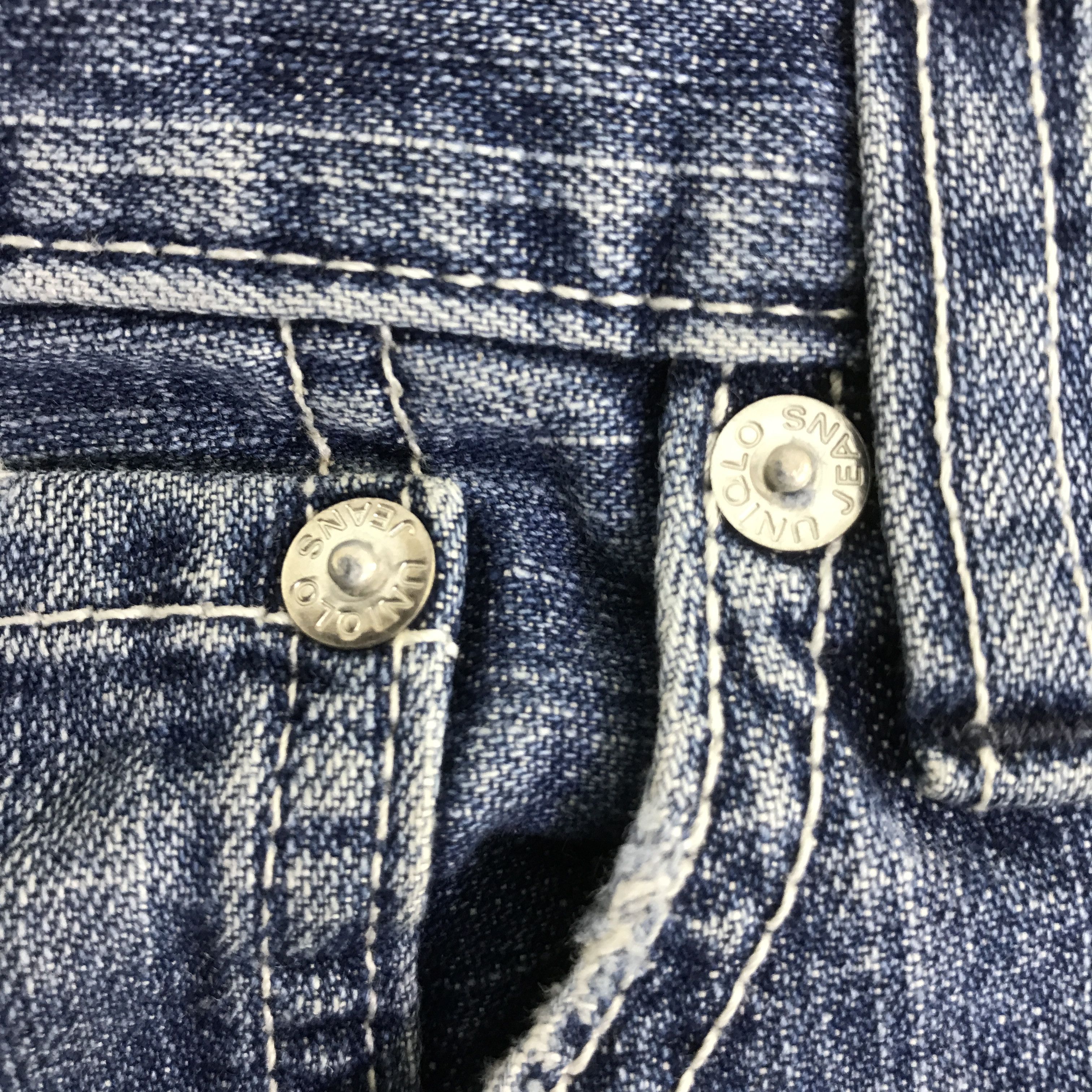 Japanese Brand FLARE JAPAN UNIQLO DENIM BOOTCUT PANTSK118B21 Size US 32 / EU 48 - 13 Thumbnail