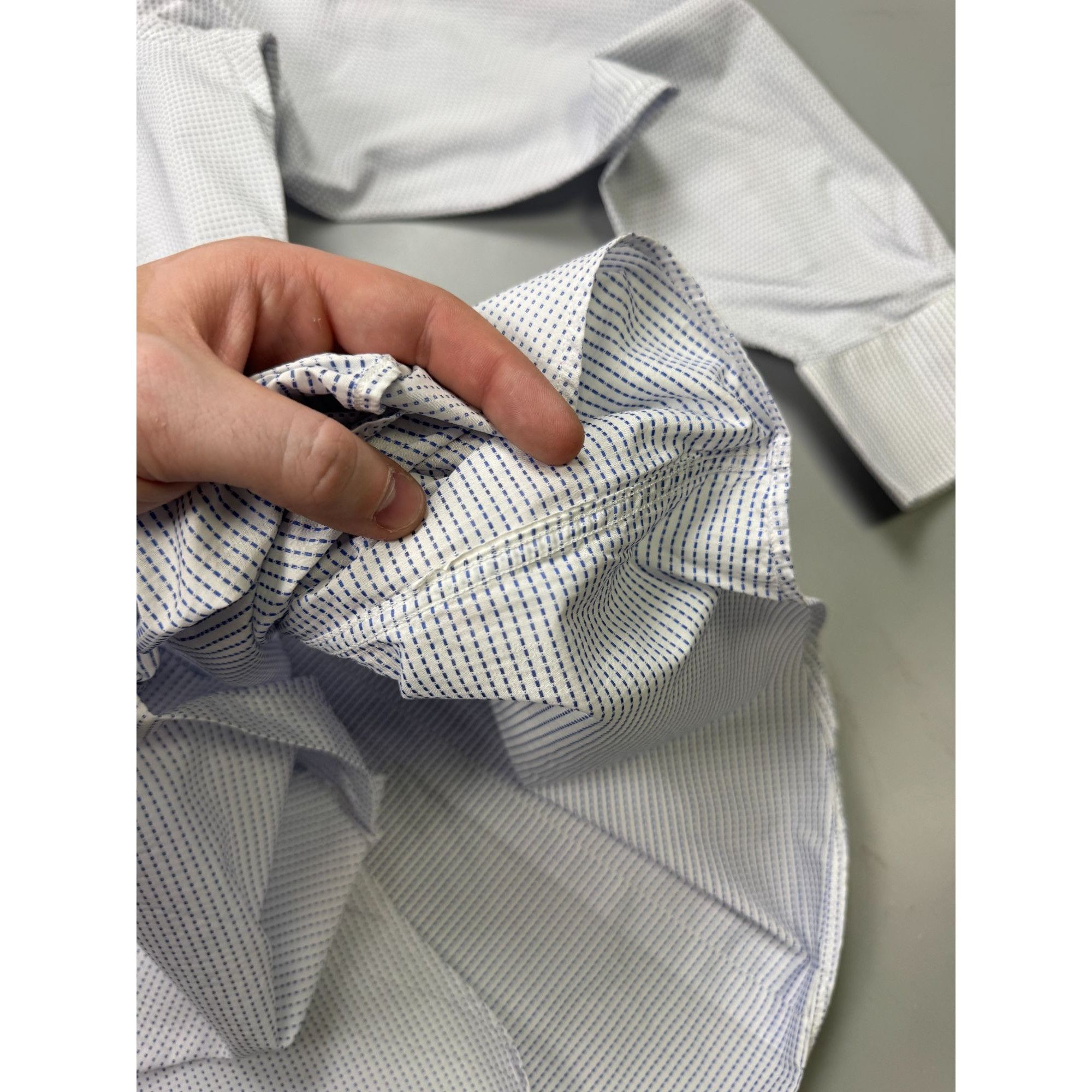 Dolce & Gabbana Dolce & Gabbana Gold Formal White Patterned Shirt (Y1275) Size US L / EU 52-54 / 3 - 8 Thumbnail