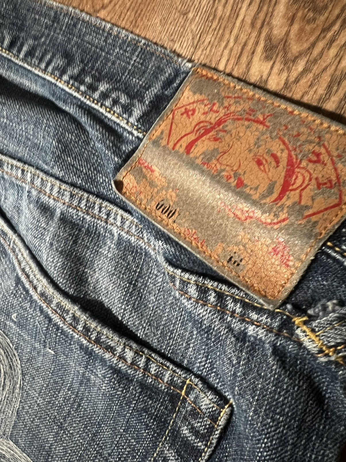 Japanese Brand × Vintage Evisu Jeans Size US 40 / EU 56 - 4 Thumbnail