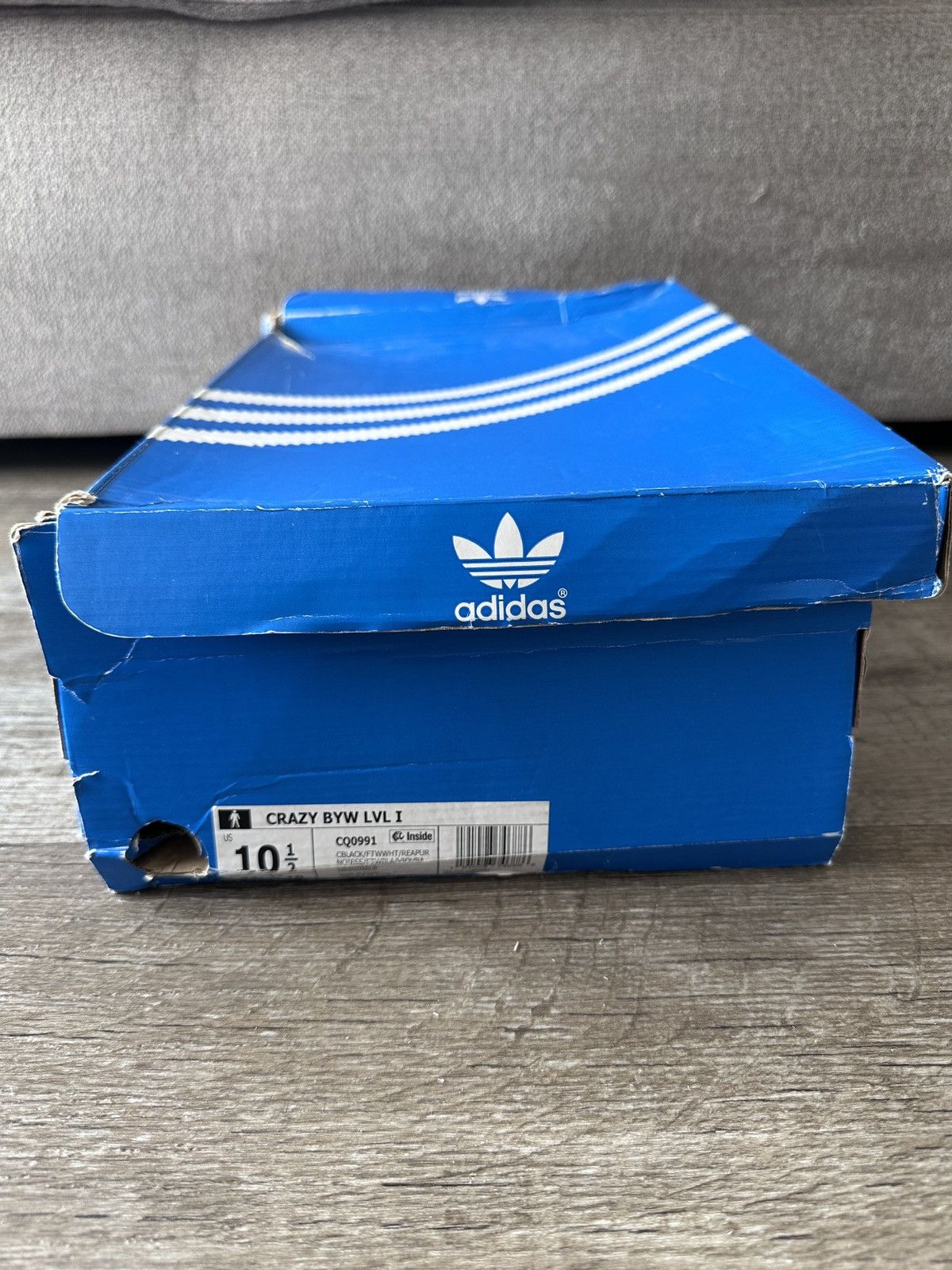 Adidas Adidas Crazy BYW Size US 10.5 / EU 43-44 - 5 Thumbnail