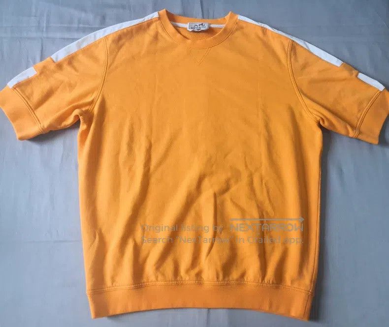 Hermes Hermes Short Sleeve T-Shirt, Classic Orange Size US L / EU 52-54 / 3 - 1 Thumbnail