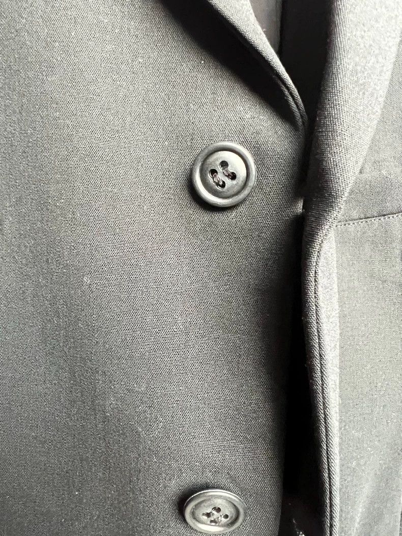 Yohji Yamamoto Yohji yamamoto size m 00 SS black wool blazer 2503-Nextarro Size 50R - 4 Thumbnail