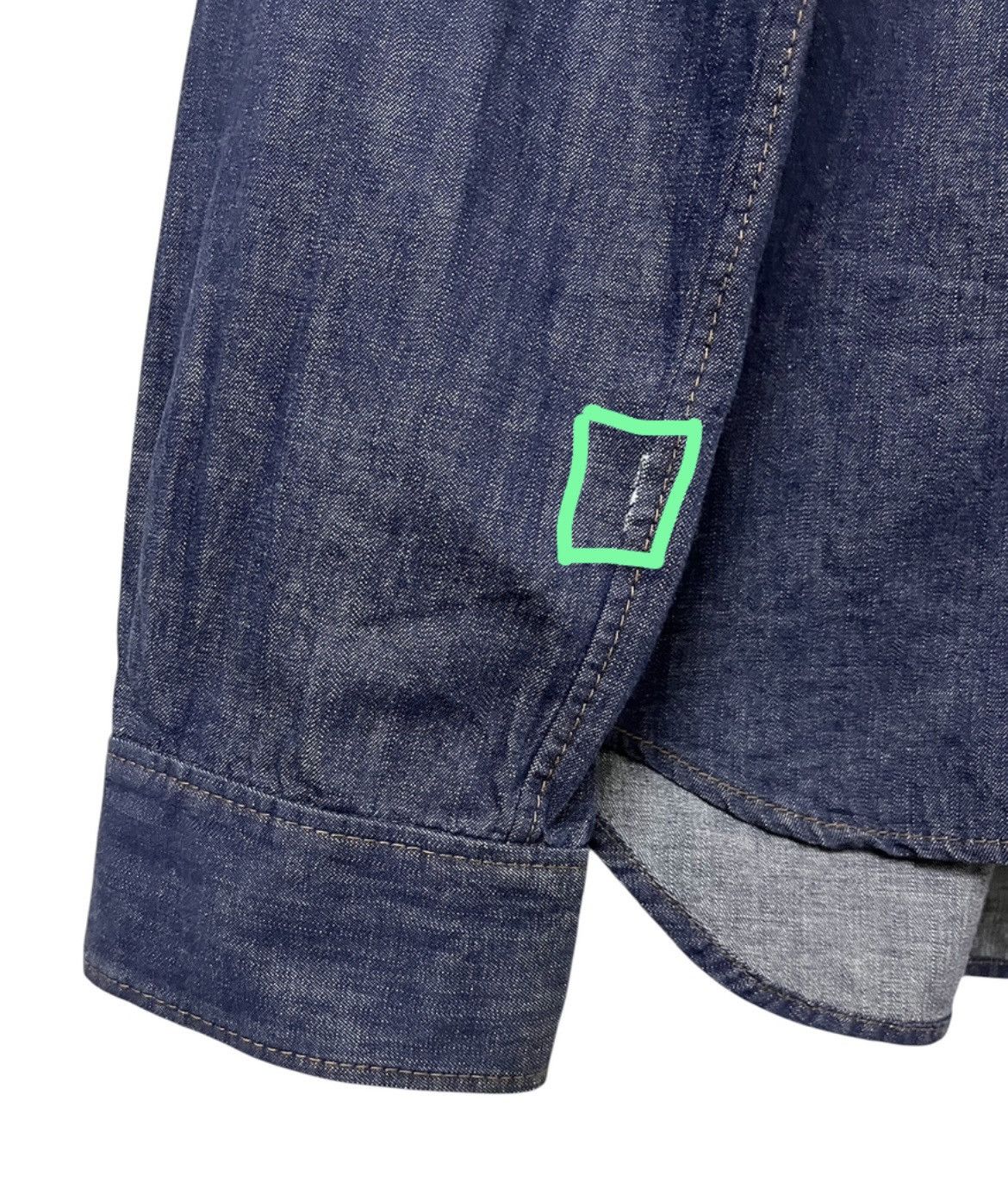 Final Home FINAL HOME BY KOSUKE TSUMURA DENIM JAPANESE BRAND SHIRT Size US M / EU 48-50 / 2 - 9 Thumbnail