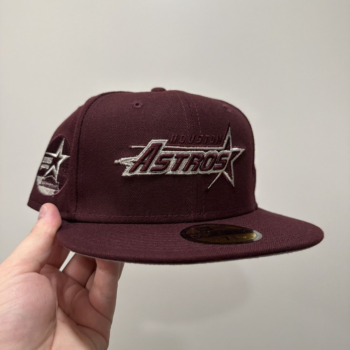 New Era New Era Houston ASTROS Script Burgundy “Selena” Size 7 3/8 Size ONE SIZE - 1 Thumbnail