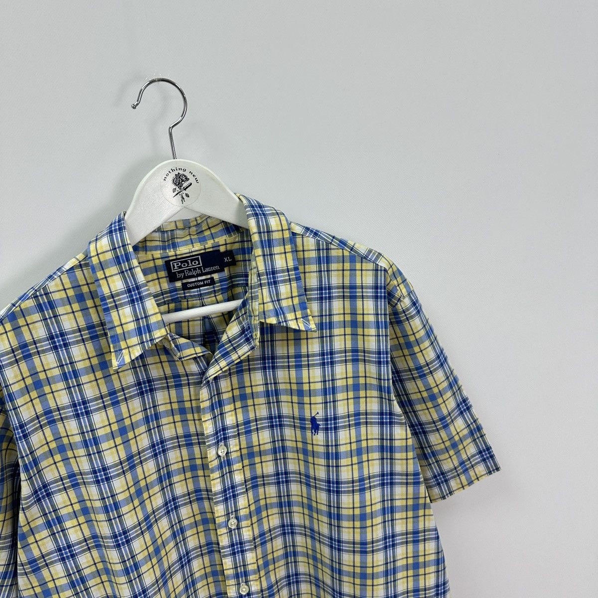 Polo Ralph Lauren Vintage 90s Polo Ralph Lauren Checkered Shirt embroidered og Size US XL / EU 56 / 4 - 5 Thumbnail