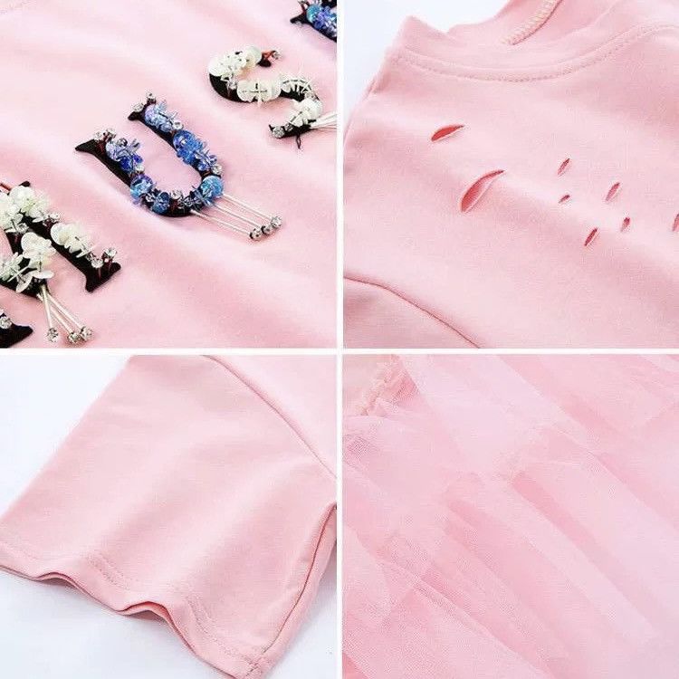 Other Pink MUSE maternity mesh layer dress Size M / US 6-8 / IT 42-44 - 3 Thumbnail