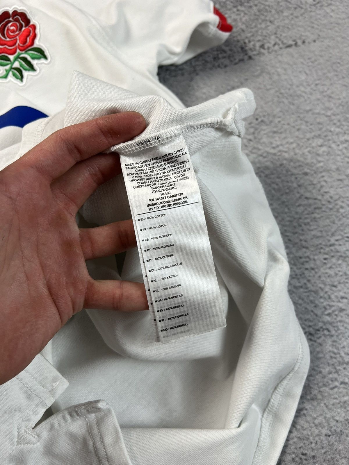 Umbro England rugby polo T-shirt Size US M / EU 48-50 / 2 - 13 Thumbnail