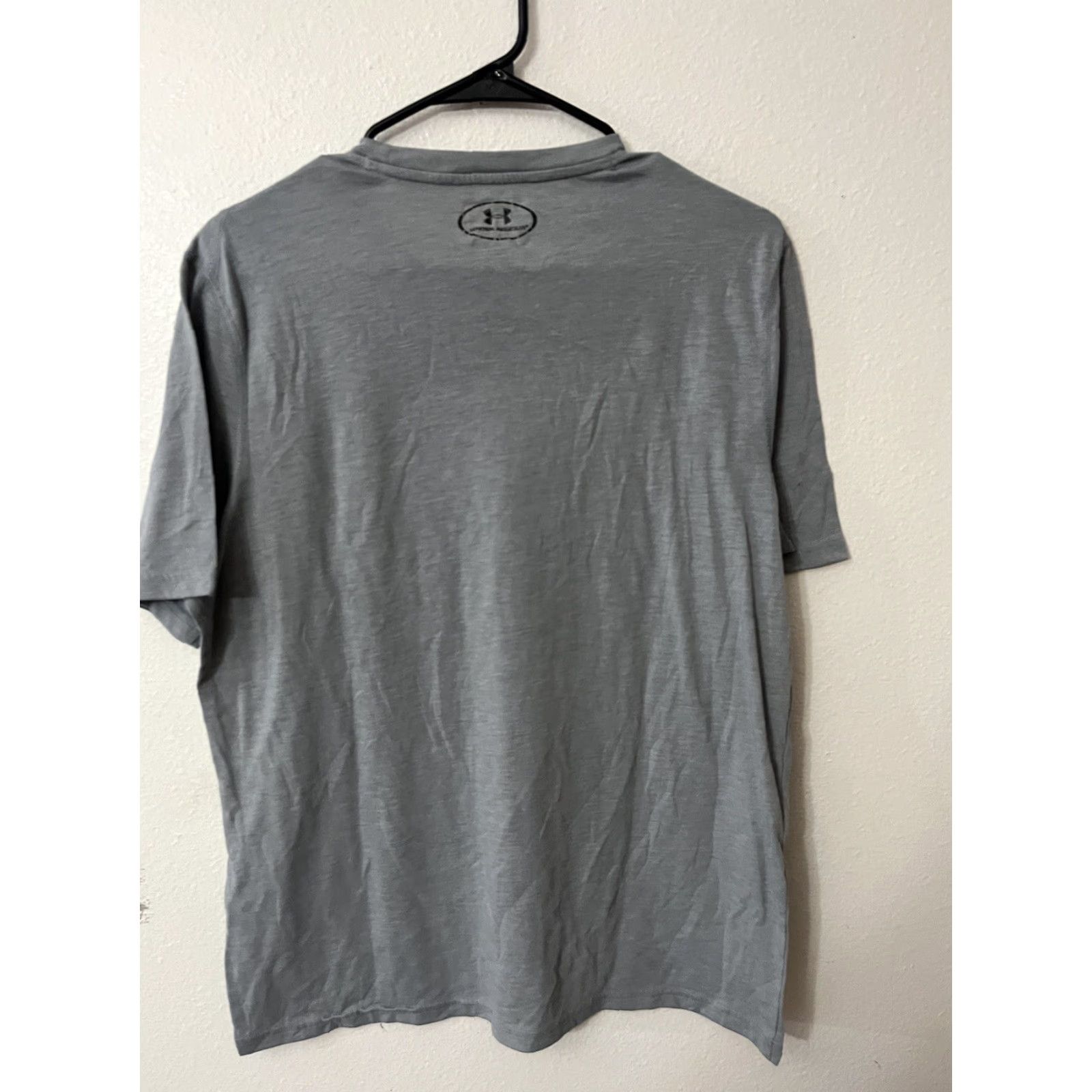 Under Armour Under Armour T-Shirt Men’s Medium Short Sleeve Crew Neck Gray Logo Graphic Size US M / EU 48-50 / 2 - 2 Thumbnail