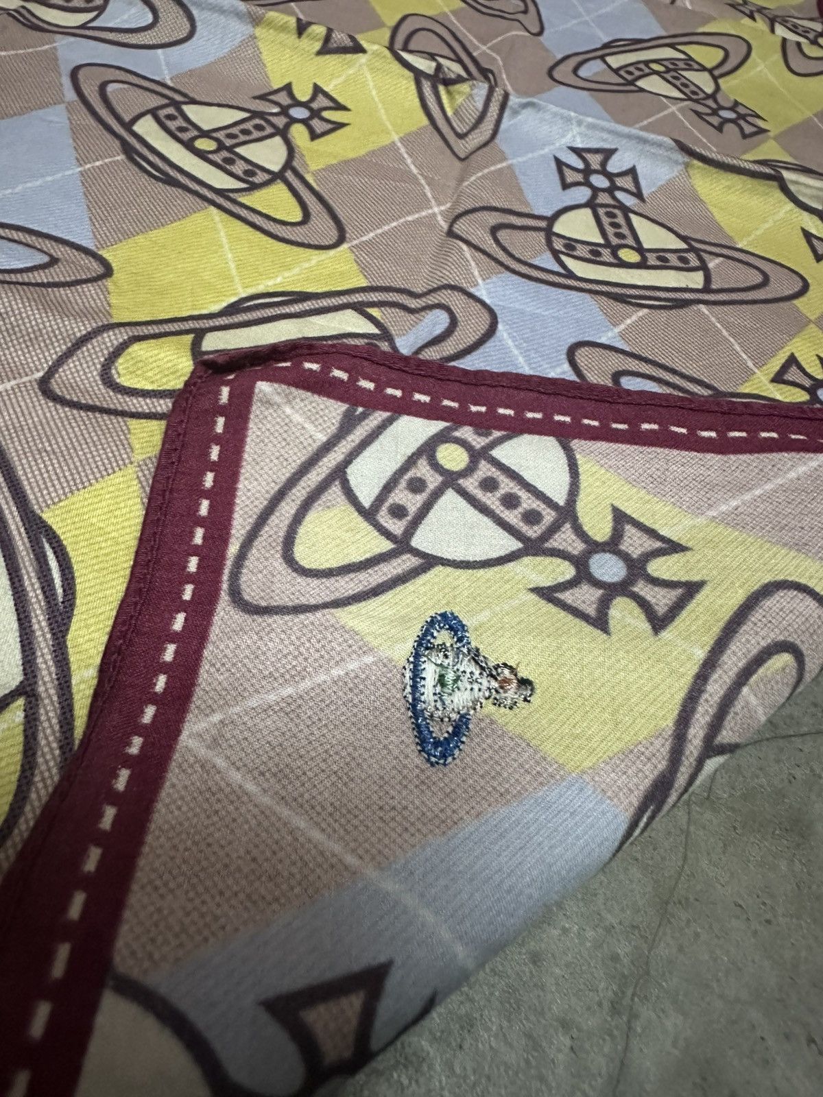 Designer × Vivienne Westwood Vivienne Westwood Handkerchief Overprint Size ONE SIZE - 6 Thumbnail