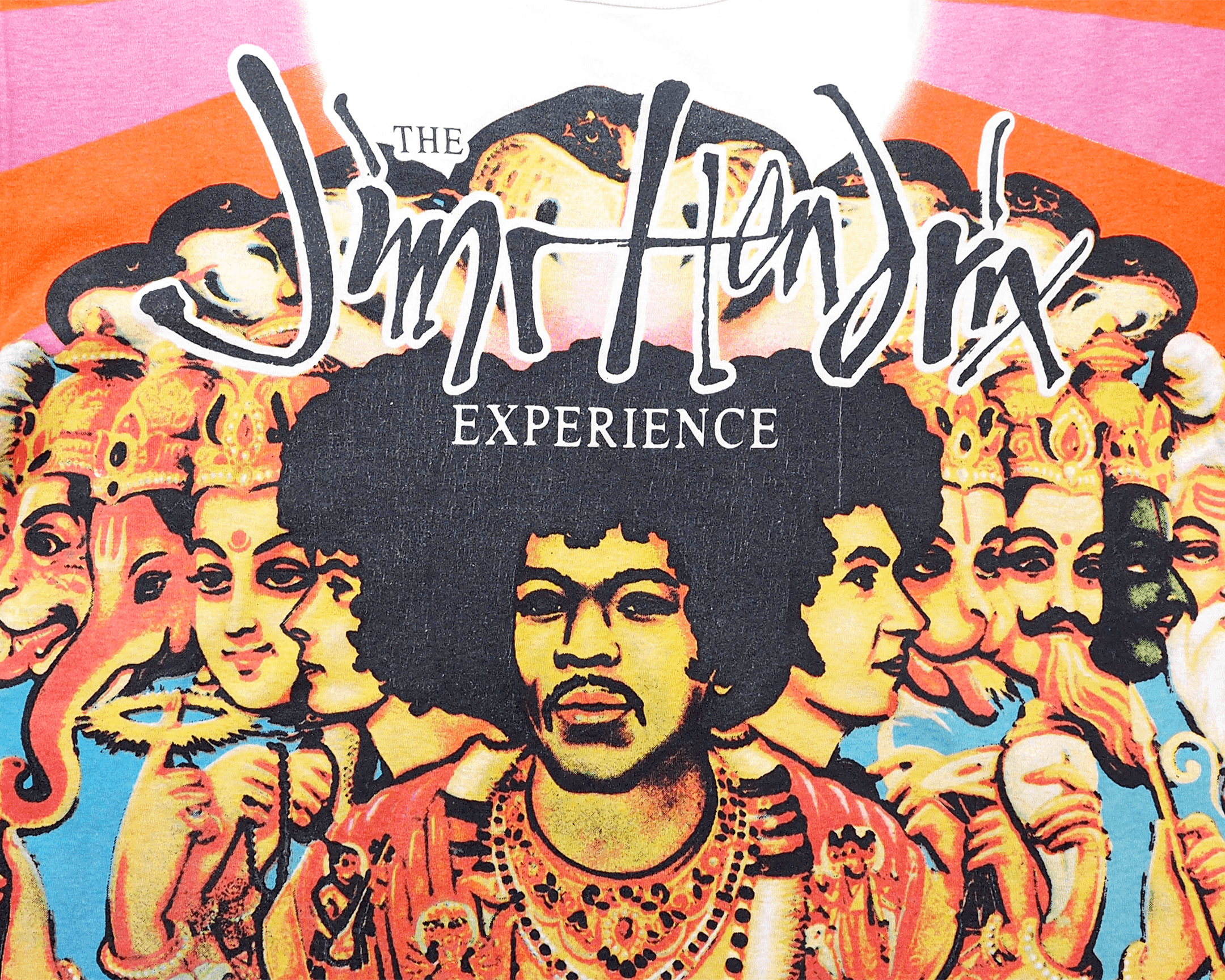 Vintage Vintage 1994 Jimi Hendrix Experience All Over Print Shirt XL Size US XL / EU 56 / 4 - 2 Thumbnail