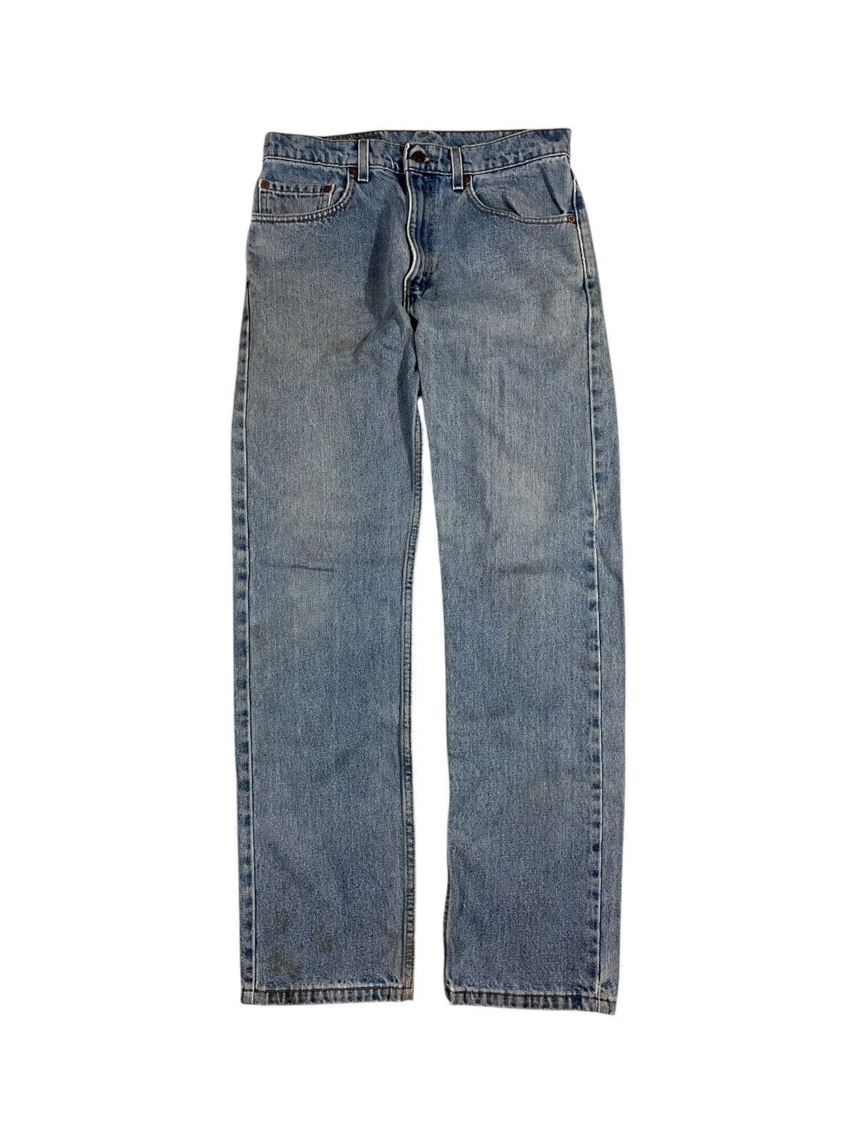 Levi's Vintage 90s Levis 505 Faded Blue Jeans 32x32 Size US 32 / EU 48 - 1 Thumbnail