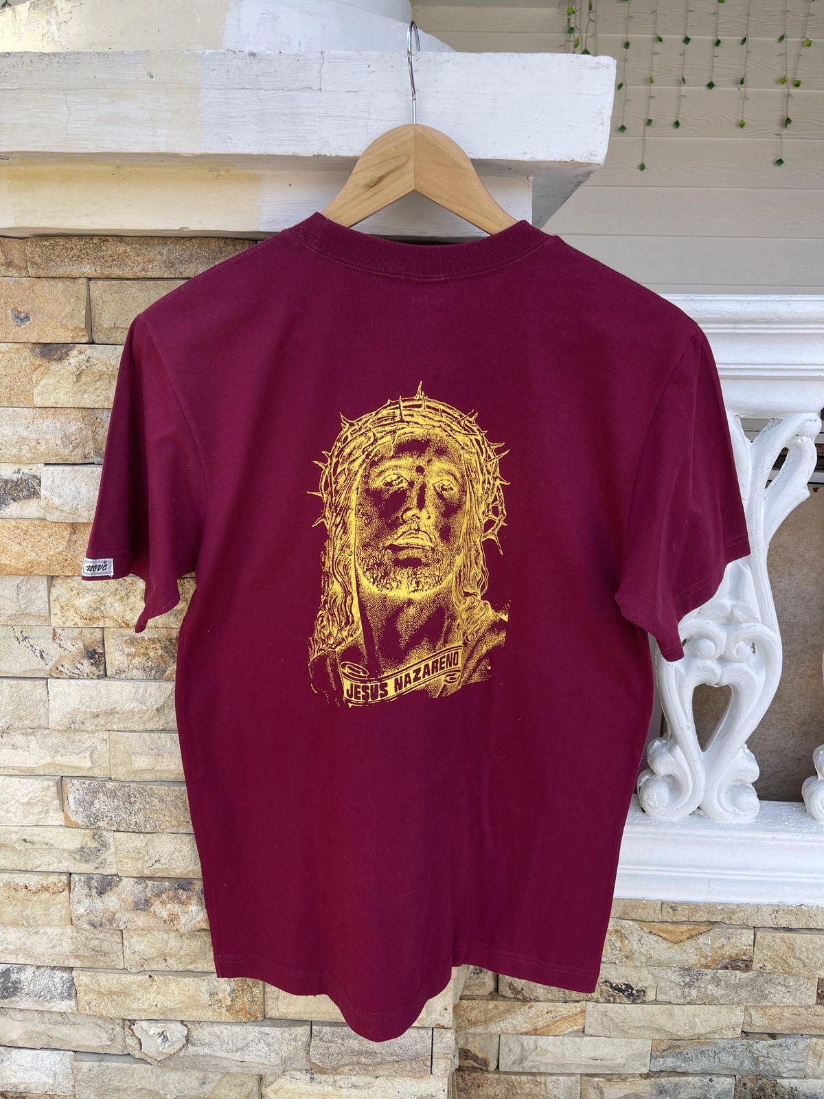 Band Tees × Vintage Last Drop🔥Rare🔥Vintage JESUS Nazareno T-Shirt Size US M / EU 48-50 / 2 - 1 Thumbnail