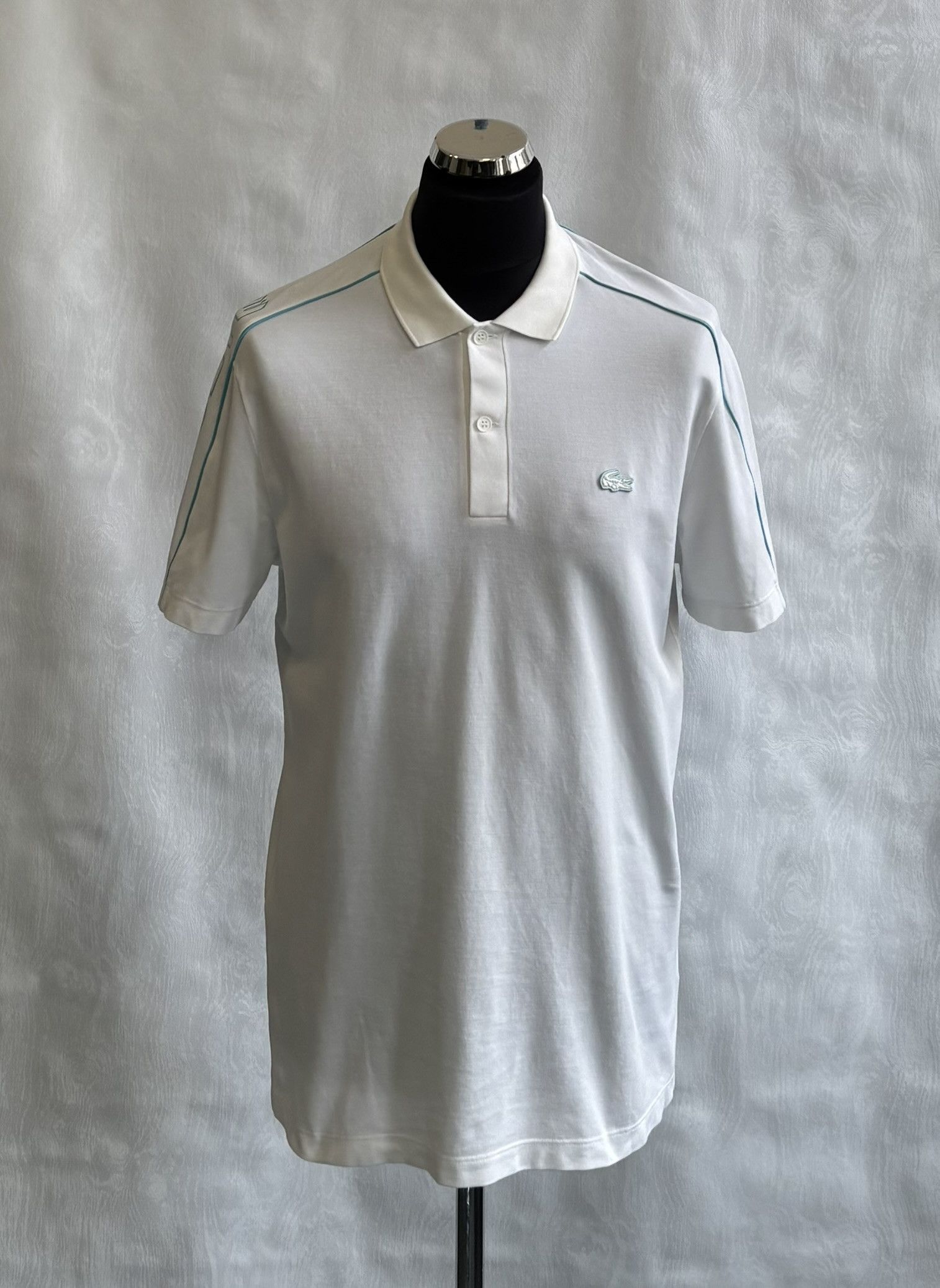 Lacoste Lacoste Polo White Large Size US L / EU 52-54 / 3 - 1 Thumbnail