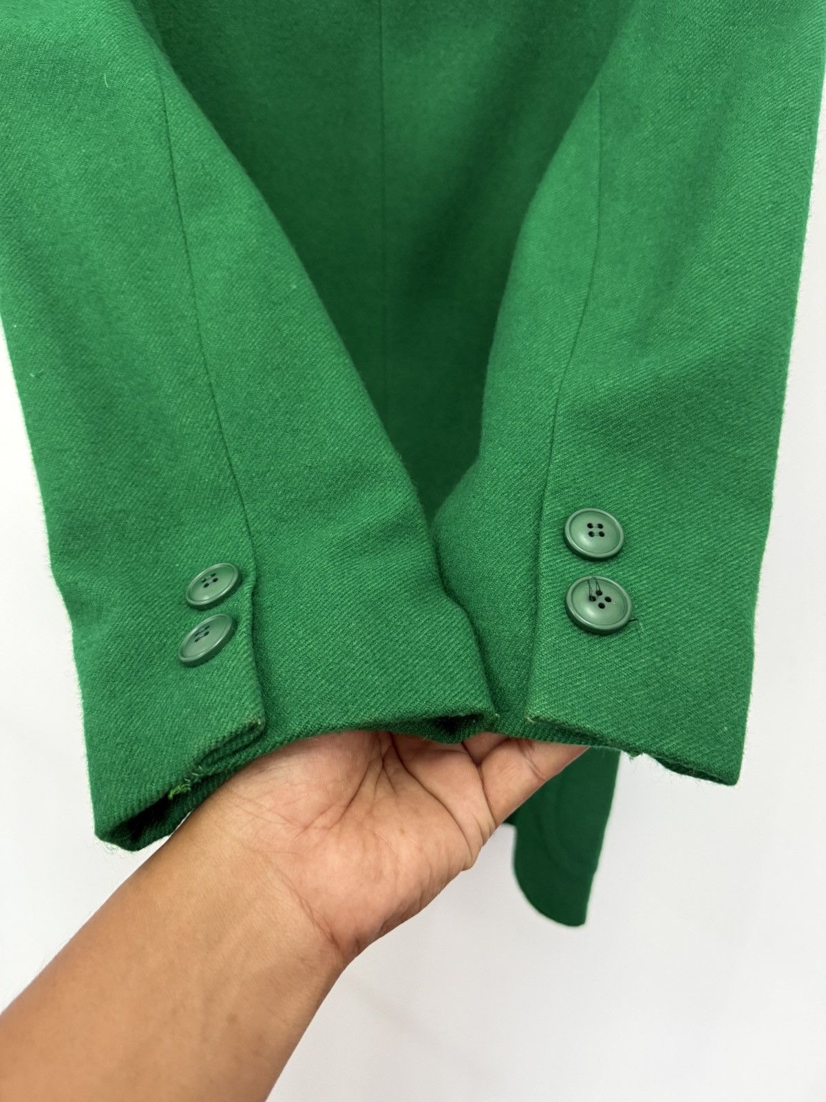 Givenchy 🔥 GIVENCHY Life DOUBLE BREASTED COLLARLESS COAT Size M / US 6-8 / IT 42-44 - 11 Thumbnail