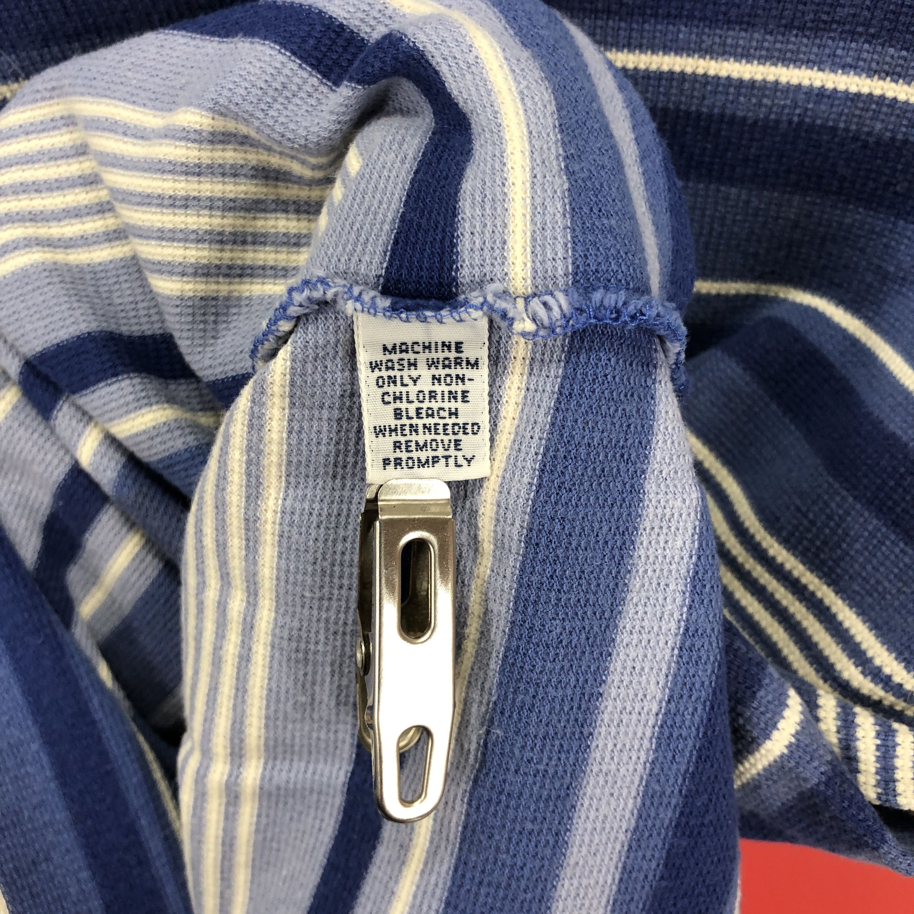 Polo Ralph Lauren 90s Vintage POLO RALPH LAUREN Stripe T Shirt #1529/AZ Size US S / EU 44-46 / 1 - 12 Thumbnail