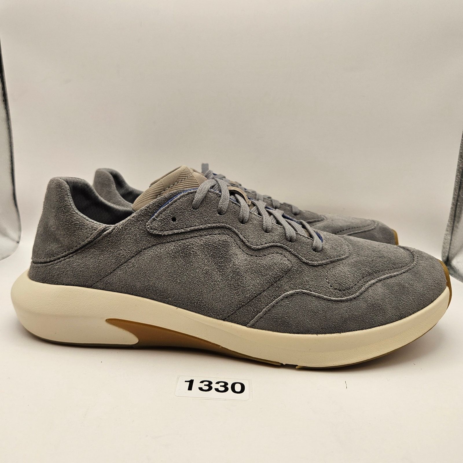 Olukai OLUKAI MEN'S 14 KOHEO CHARCOAL GREY LOW TOP SNEAKER GUM Size US 14 / EU 47 - 5 Thumbnail