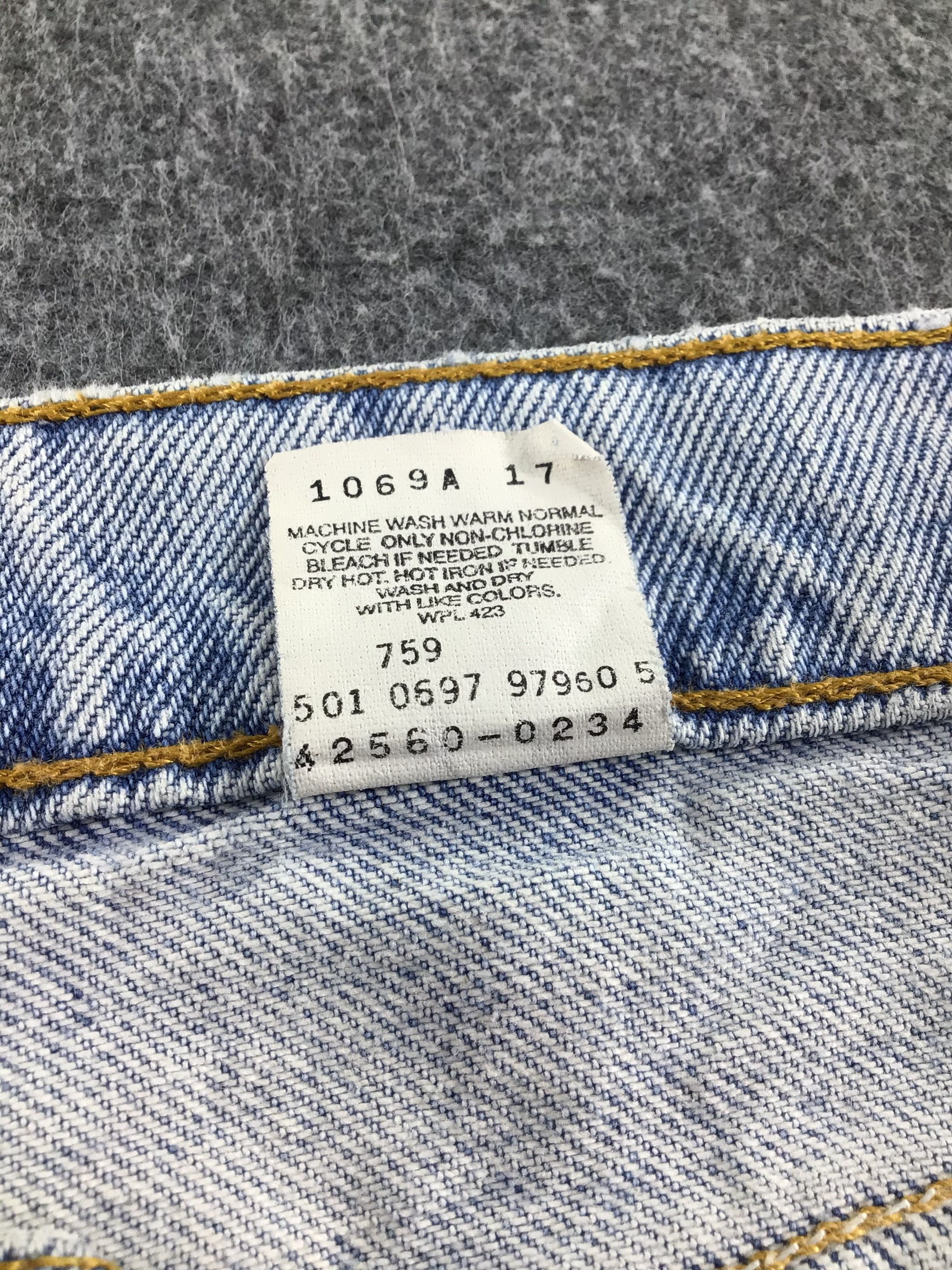 Levi's Vintage Levis 560 Orange Tab Jeans-J319 Size US 34 / EU 50 - 9 Thumbnail